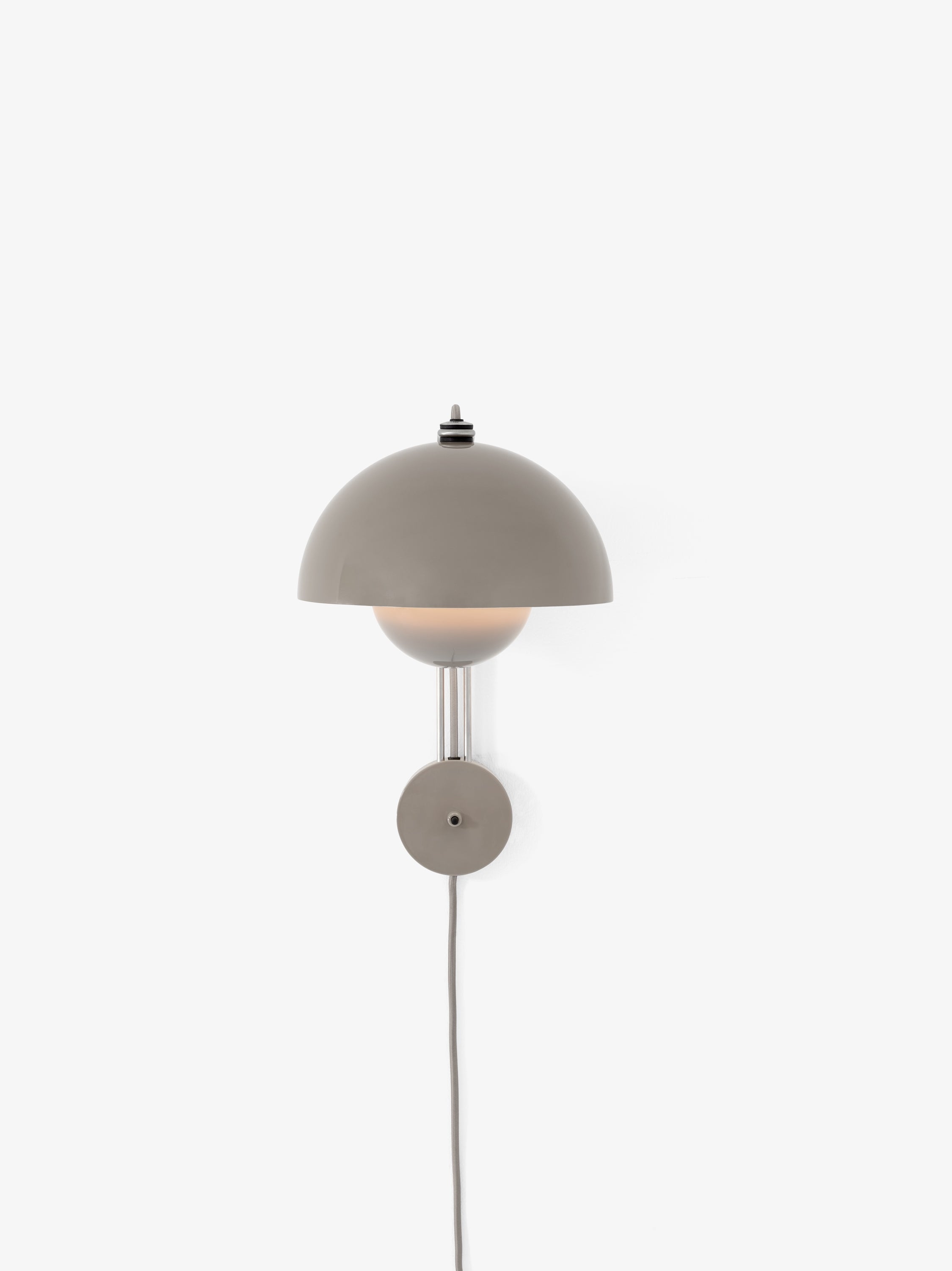 Wandlampe FLOWERPOT VP8 grau-beige