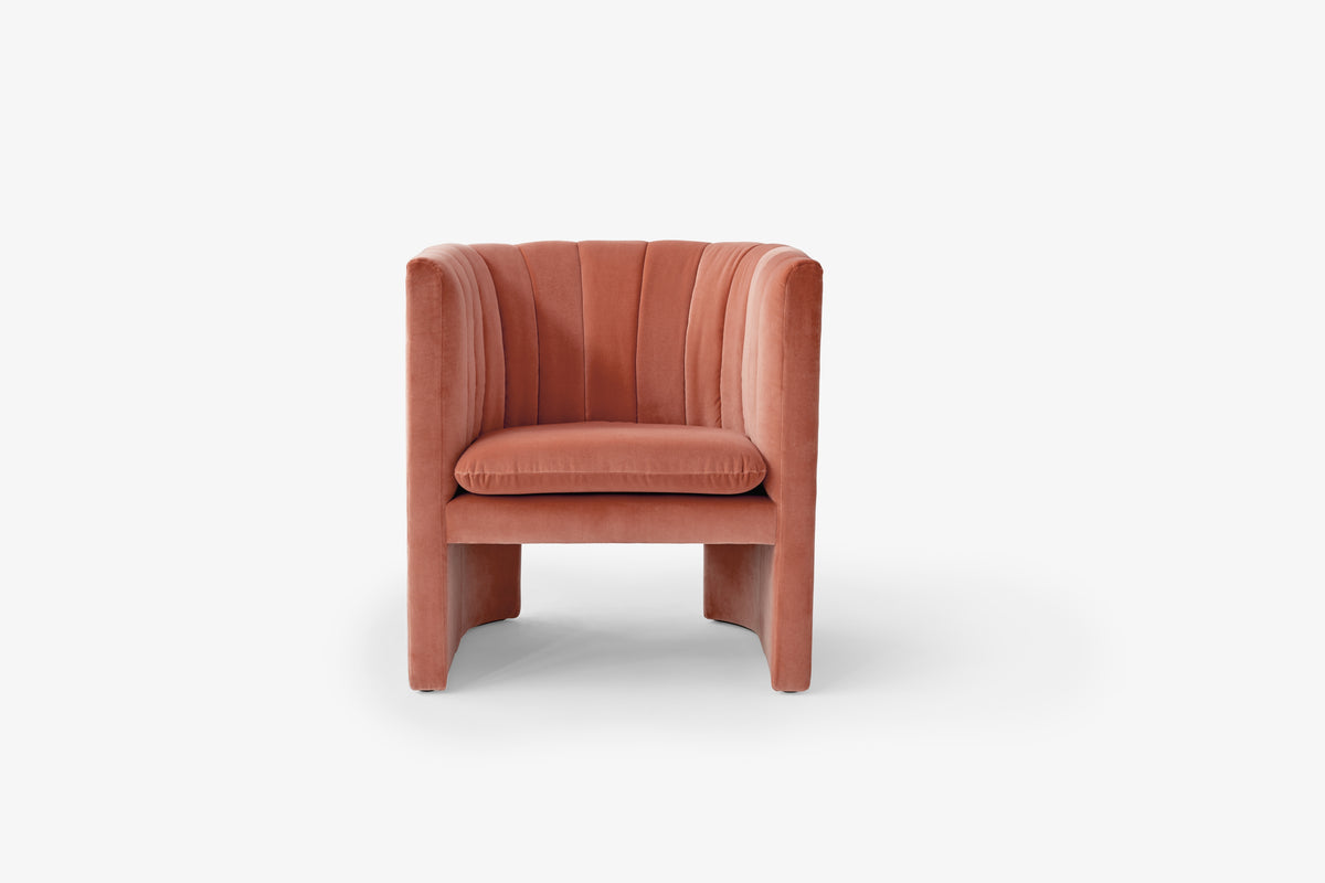Sessel mit Armlehnen LOAFER SC23 gepolstert