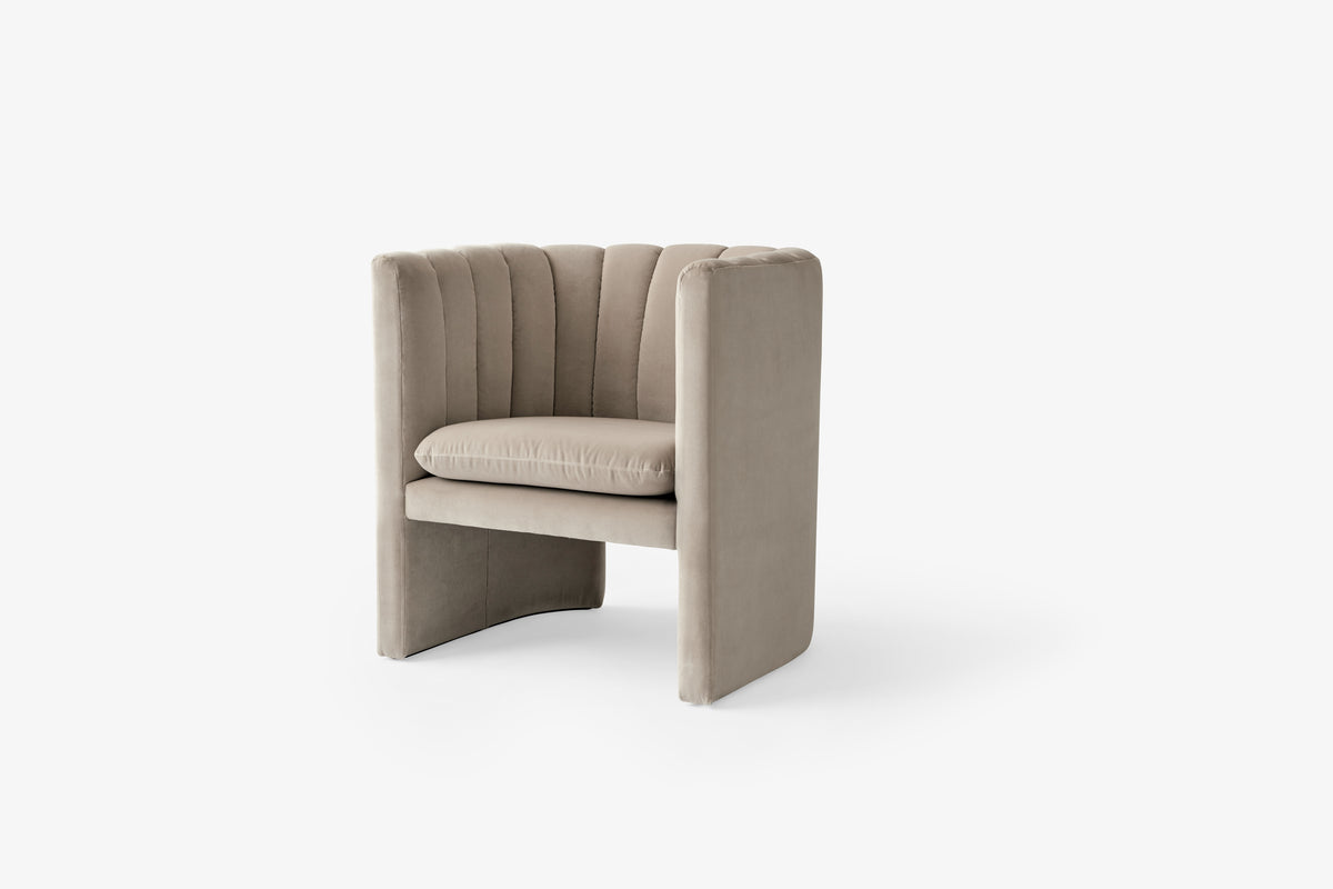 Sessel mit Armlehnen LOAFER SC23 gepolstert