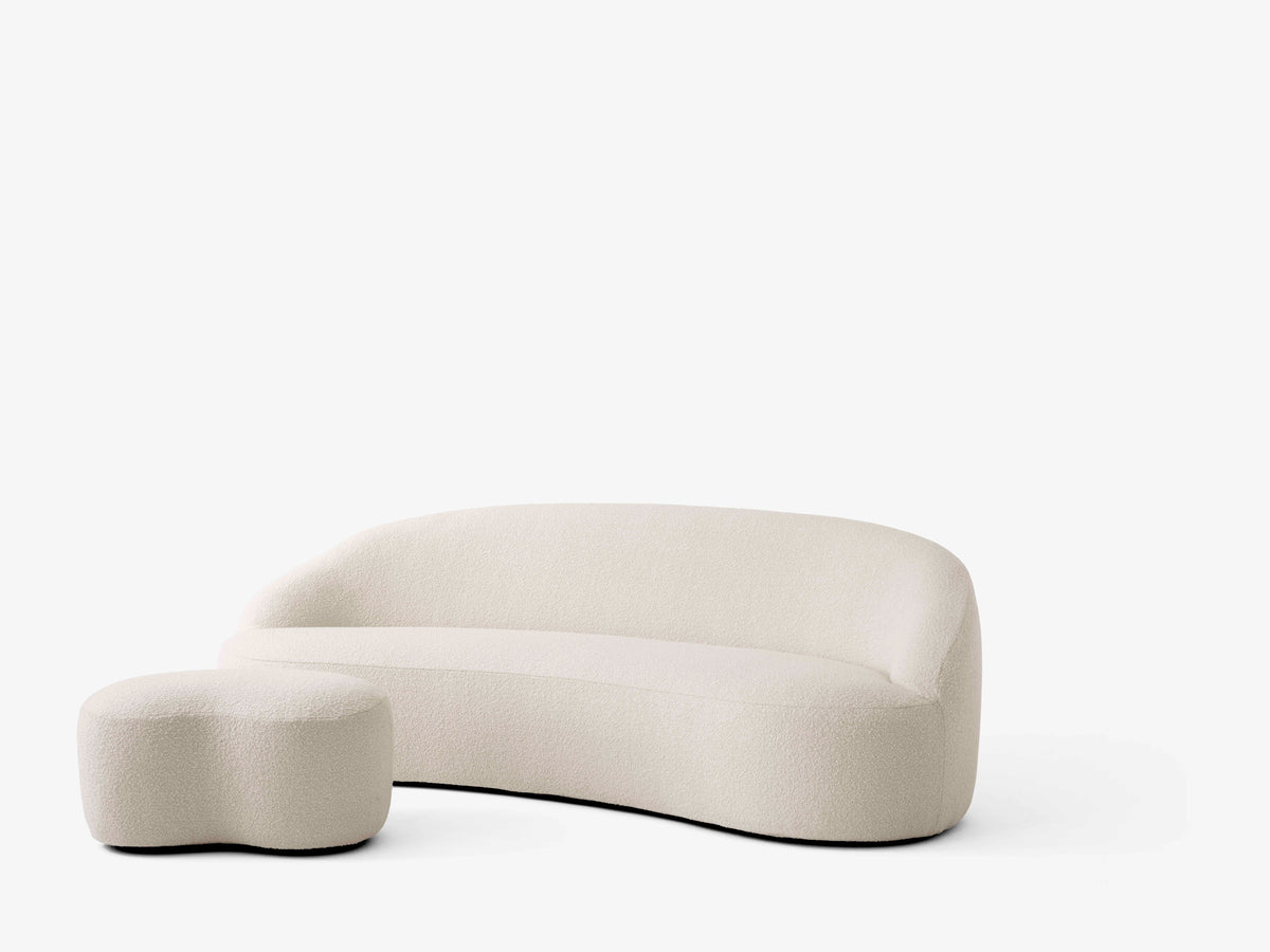 3-Sitzer Sofa MARGAS LC4 gepolstert
