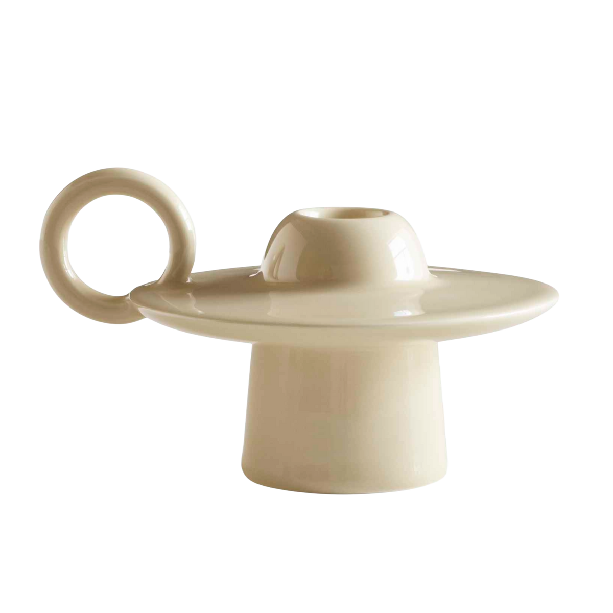 Kerzenhalter MOMENTO JH39 gebrochen weiß