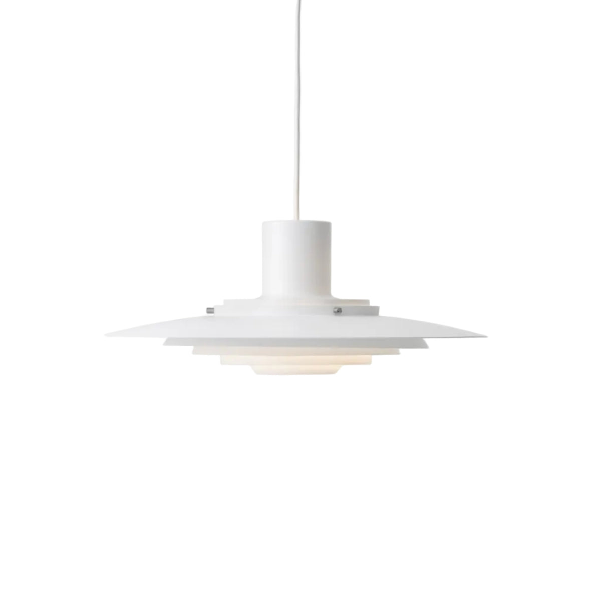 Pendelleuchte P376 mattweiß