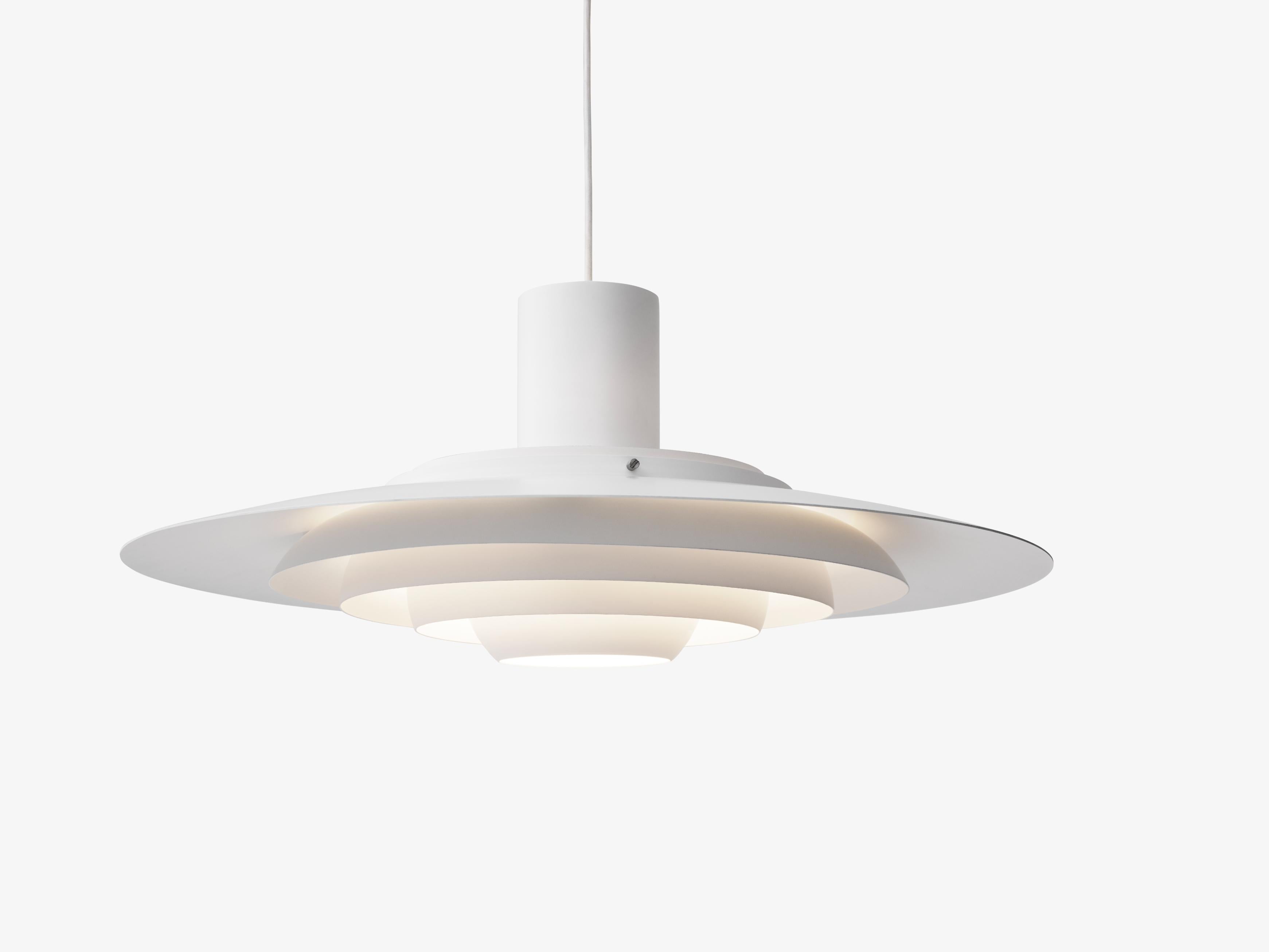 Pendelleuchte P376 mattweiß