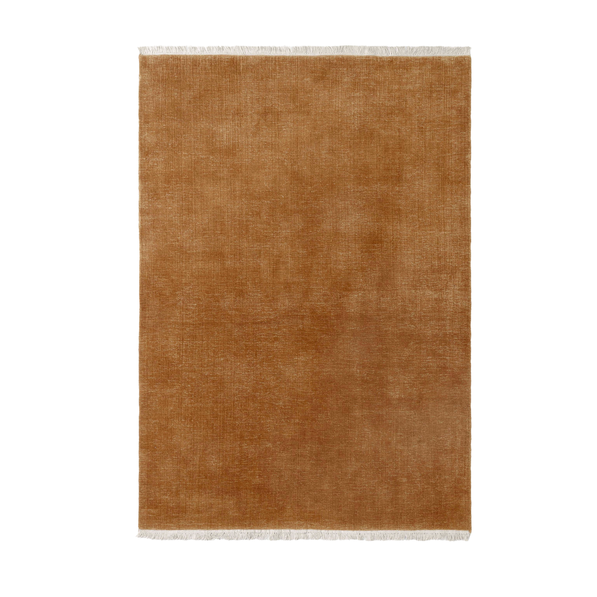 Teppich mit Fransen THE MOOR goldbraun