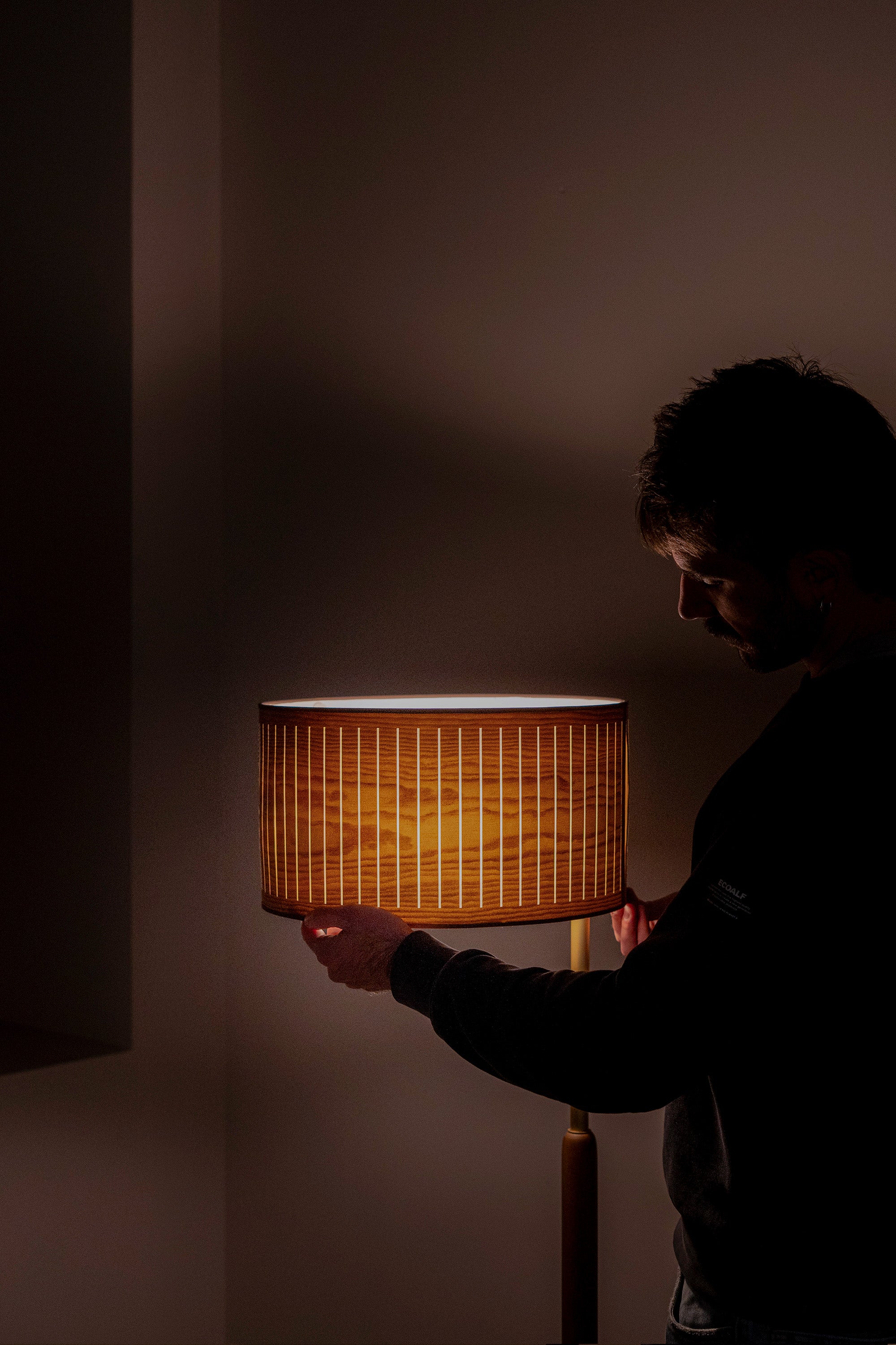 Stehlampe AUTUMN Nussbaum