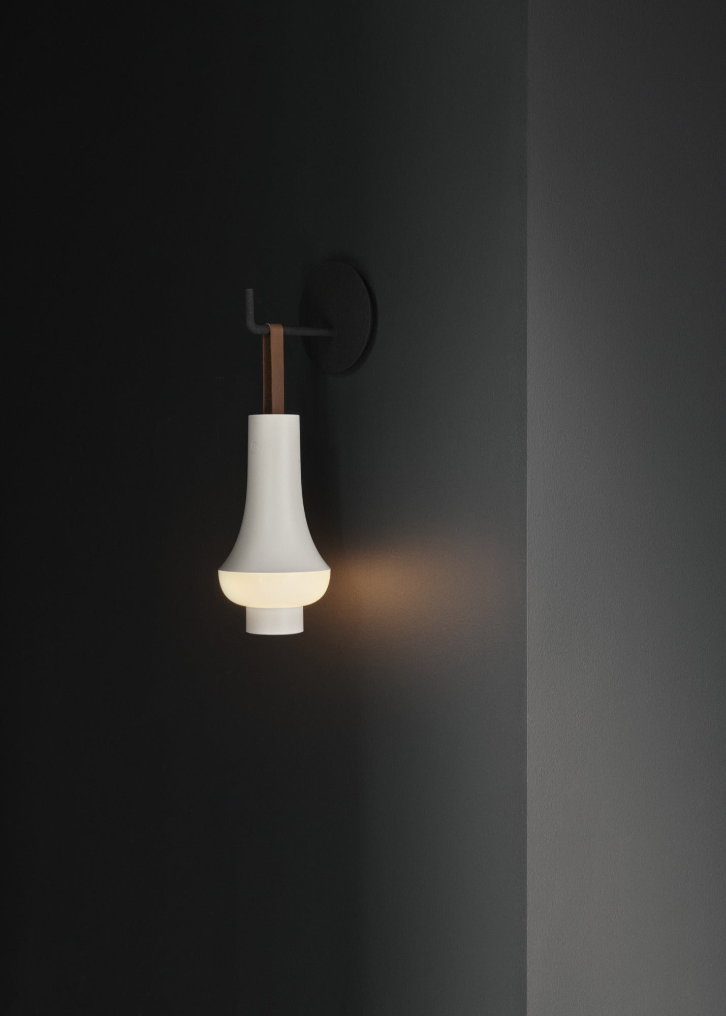 Tragbare Lampe TOMOSHI weiß