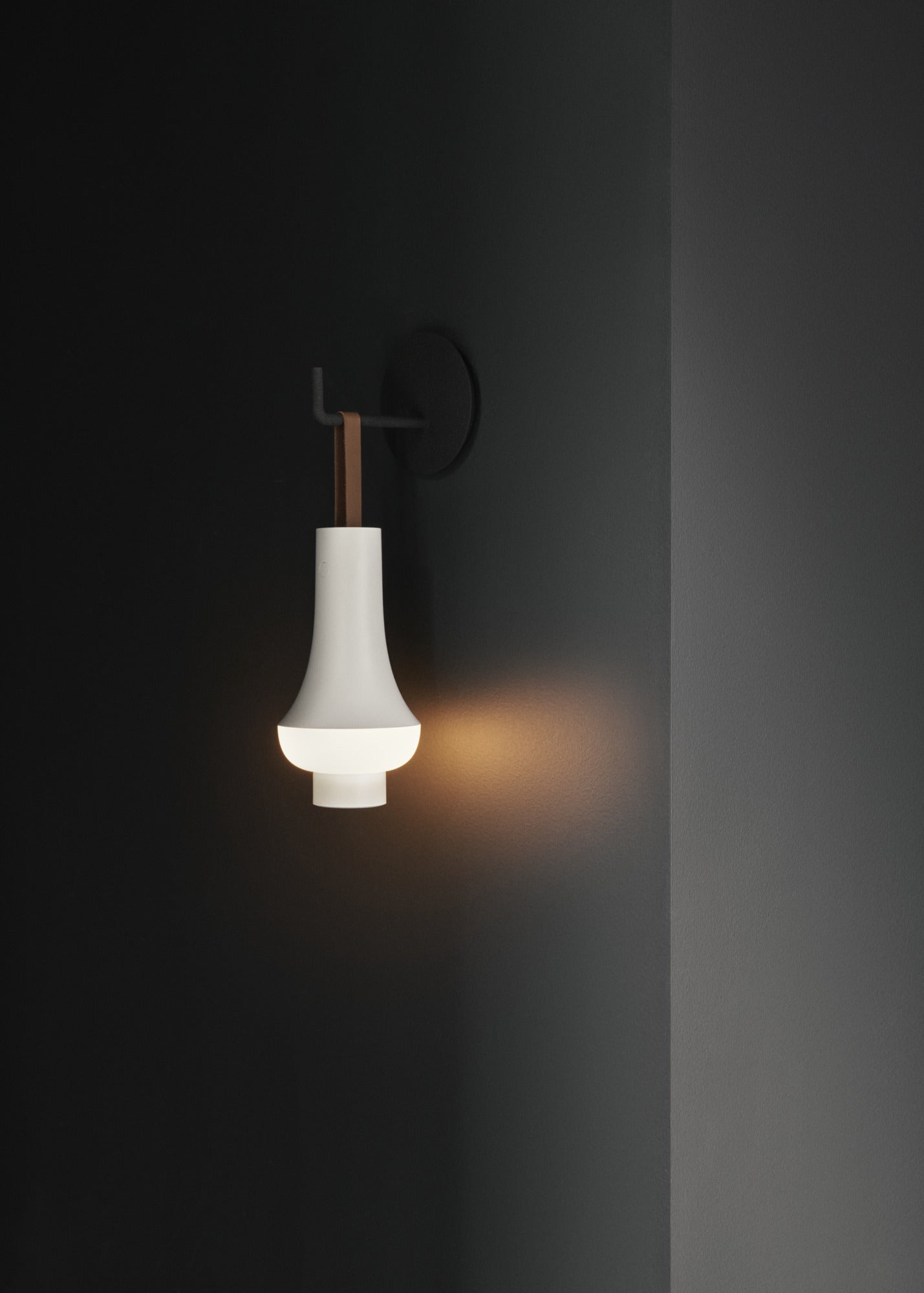 Tragbare Lampe TOMOSHI weiß