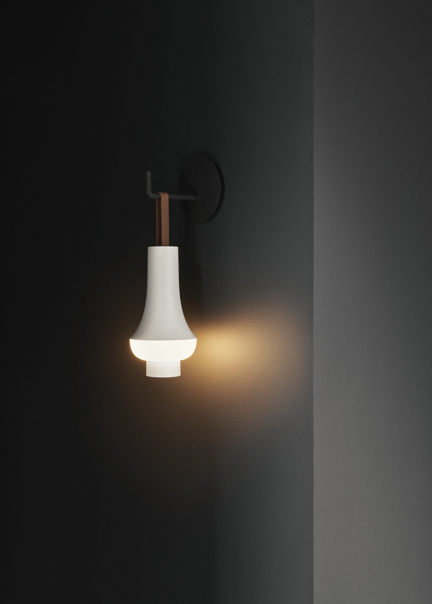 Tragbare Lampe TOMOSHI weiß