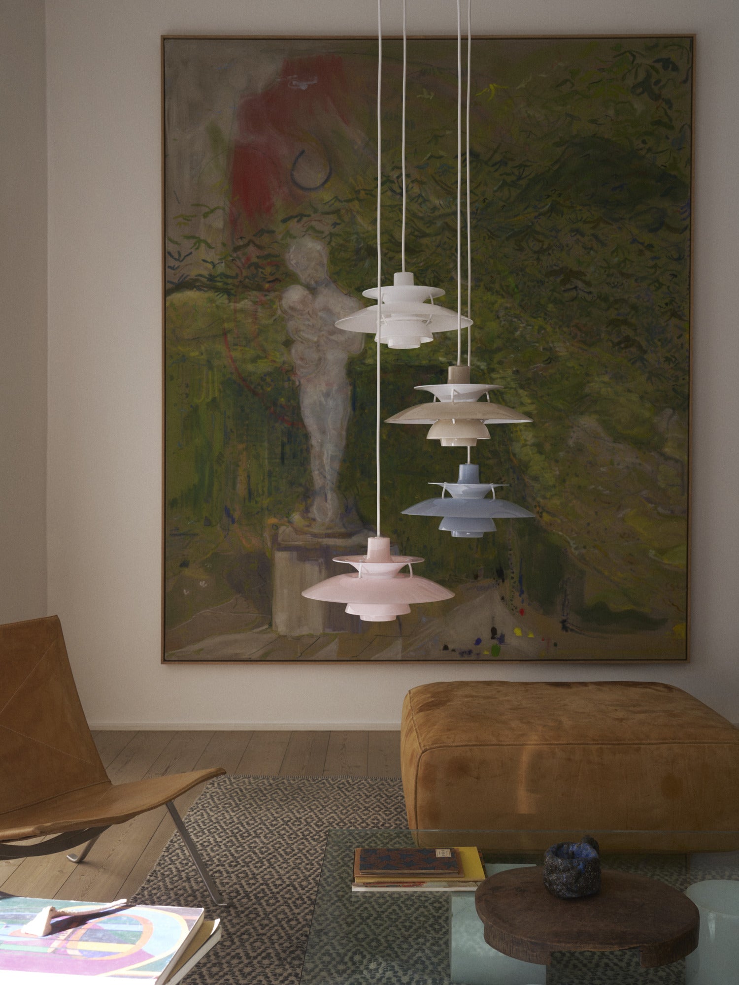 Lampa wisząca PH 5 OPAL biały