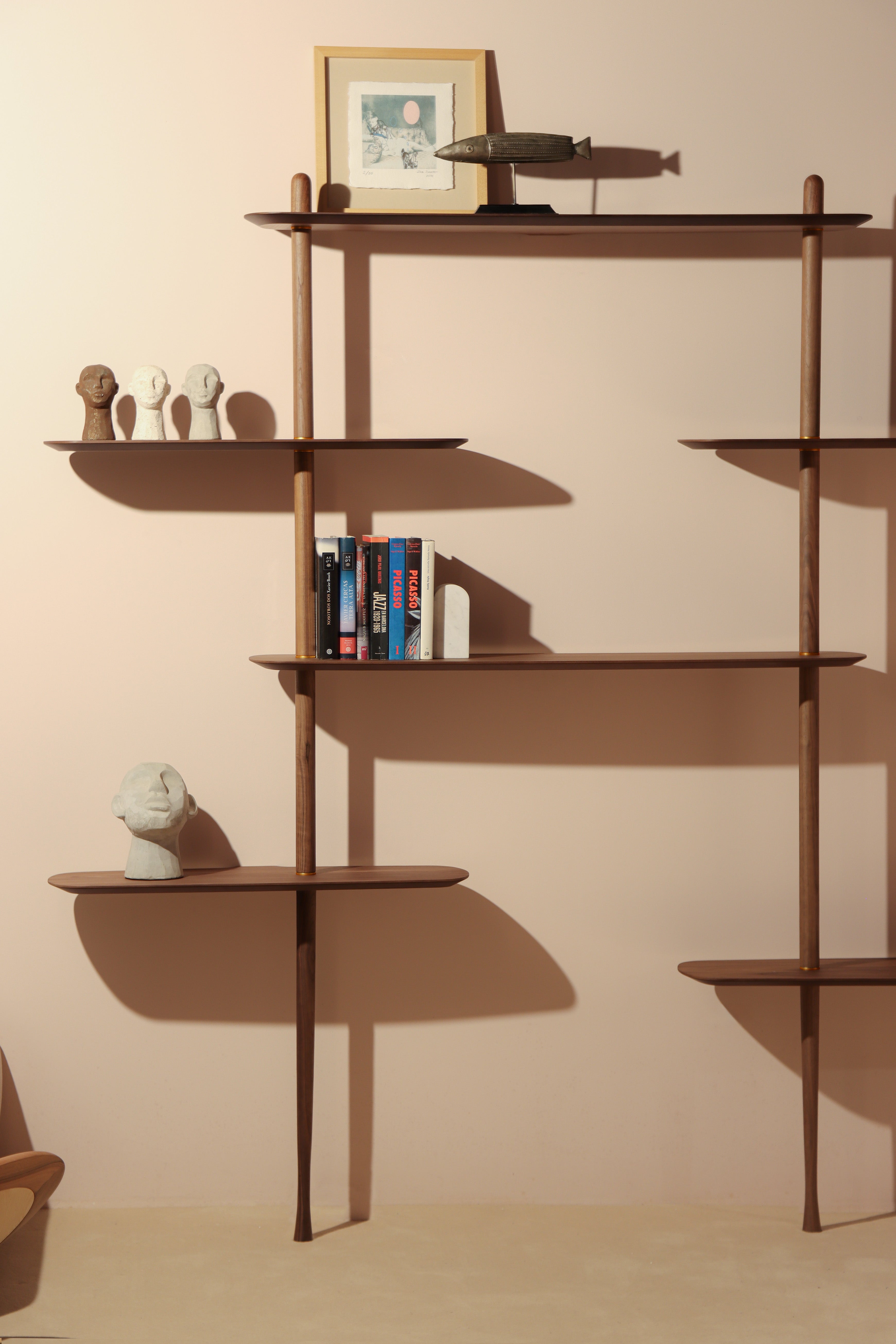 AXIS 2 Wall Shelf Black Ash Veneer