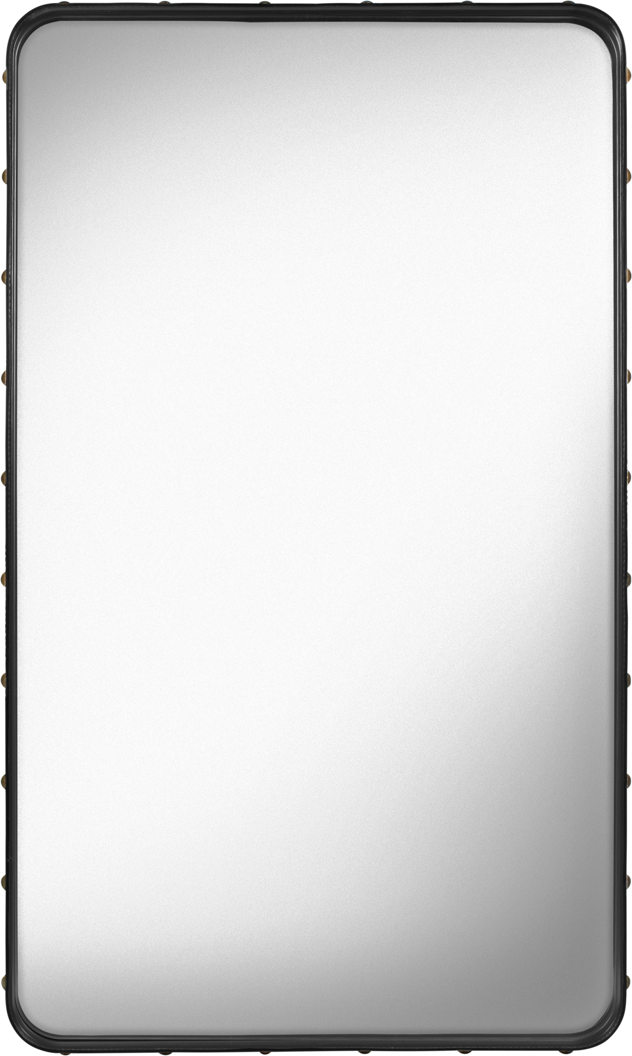 Lustro ADNET schwarze Leder