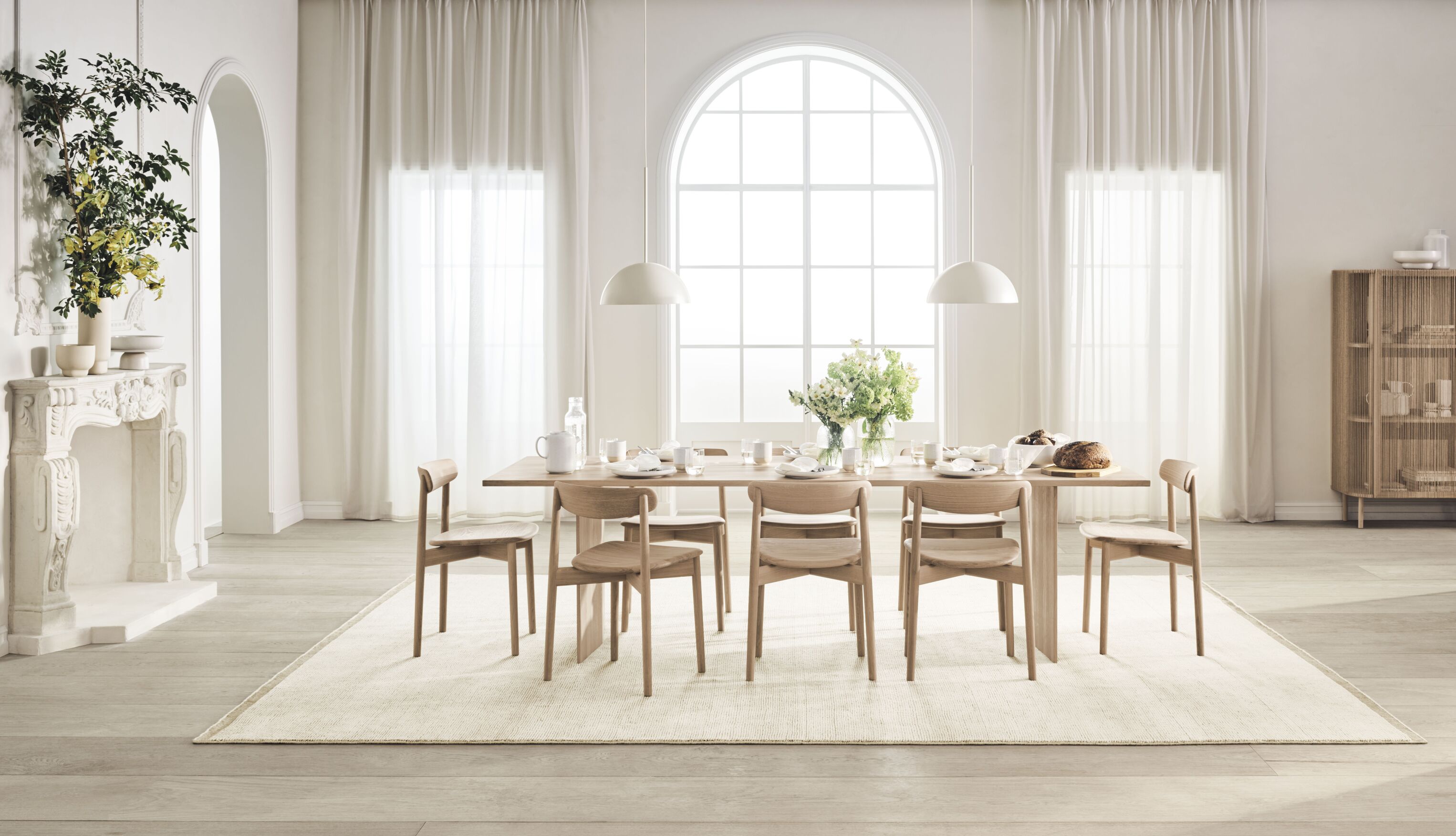 Aluna Hanging Lampe Antike Messing