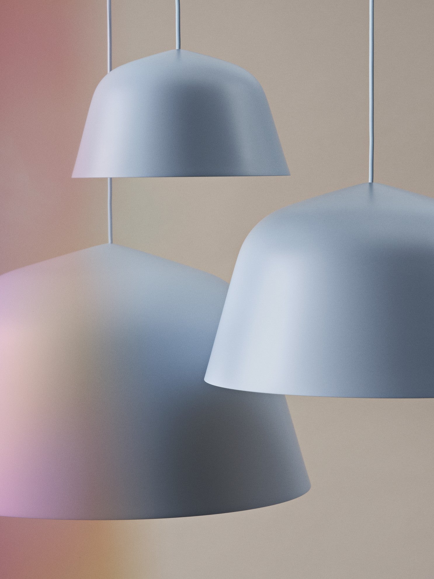Lampa wisząca AMBIT błękitny
