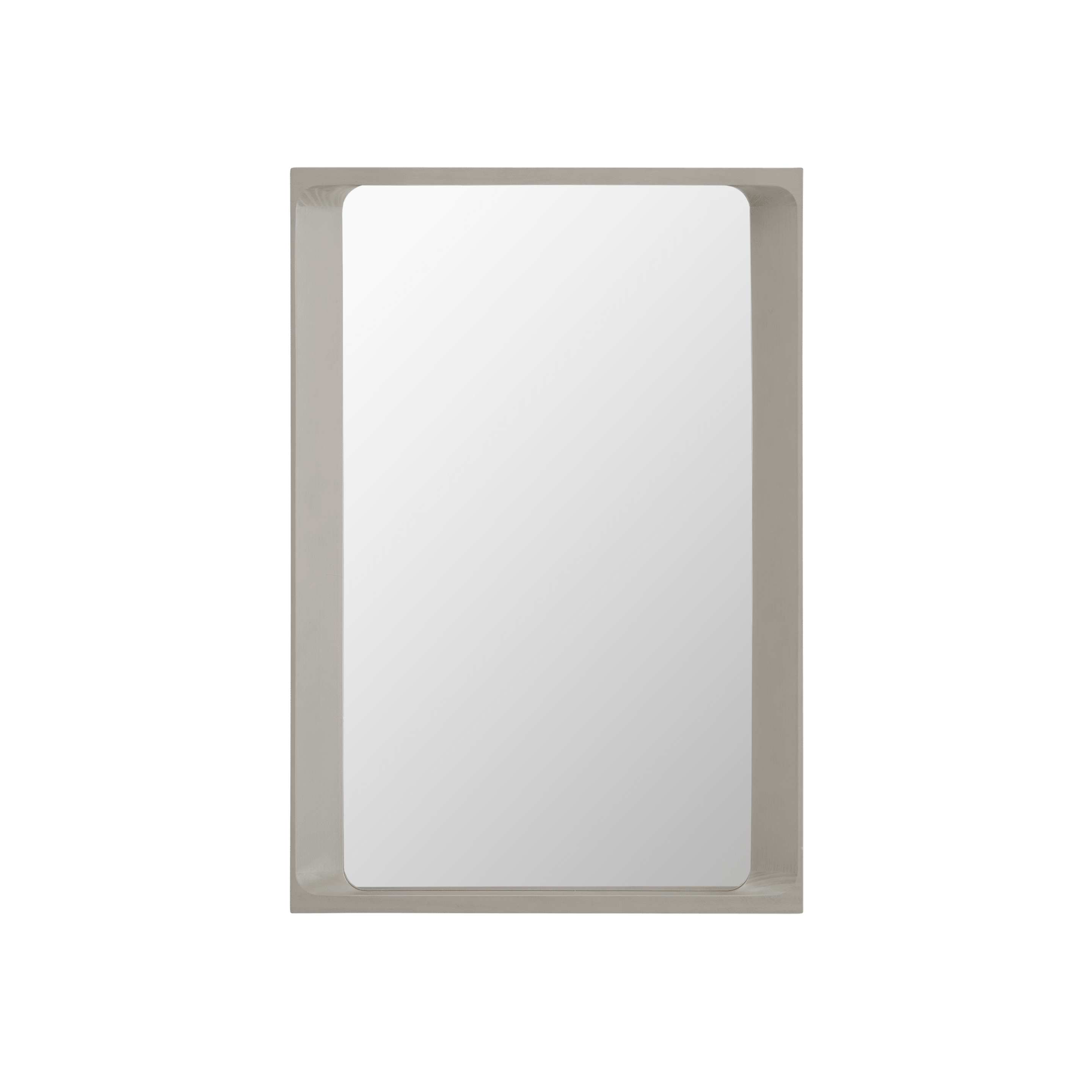 ARCED Mirror Light Gray