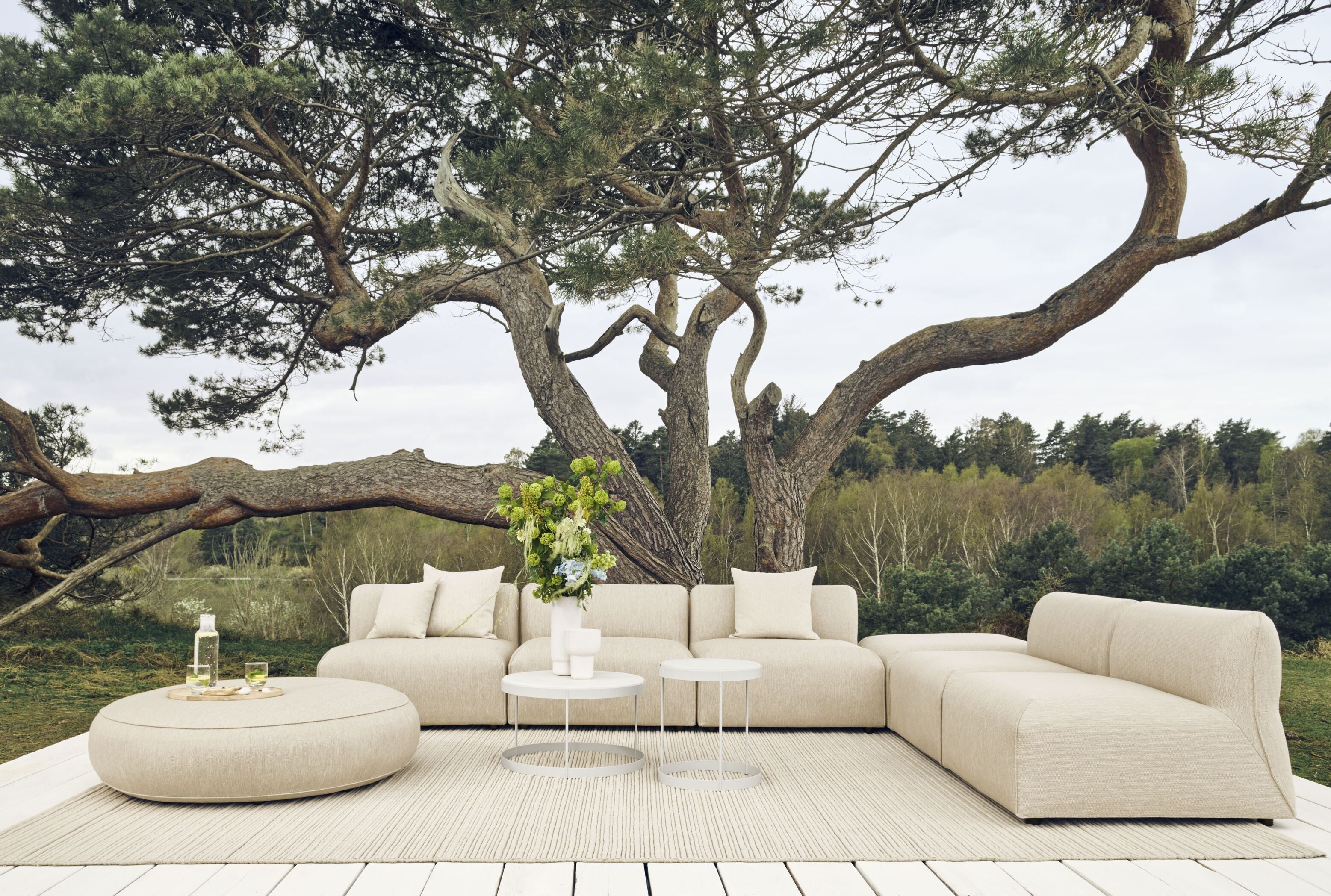 Modulares Sofa Arke - zentrales Polstermodul