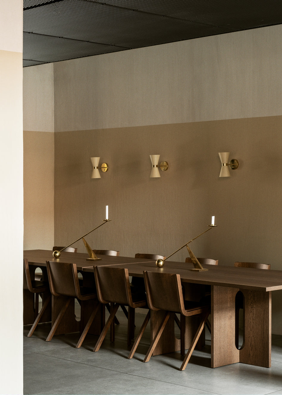 Kerzenhalter INTERCONNECT Edelstahl