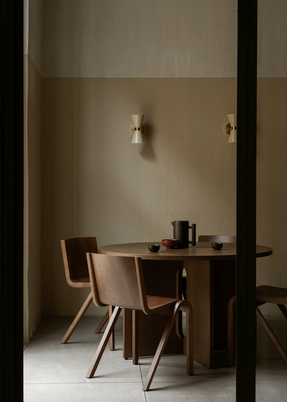 READY chair dark oak wood