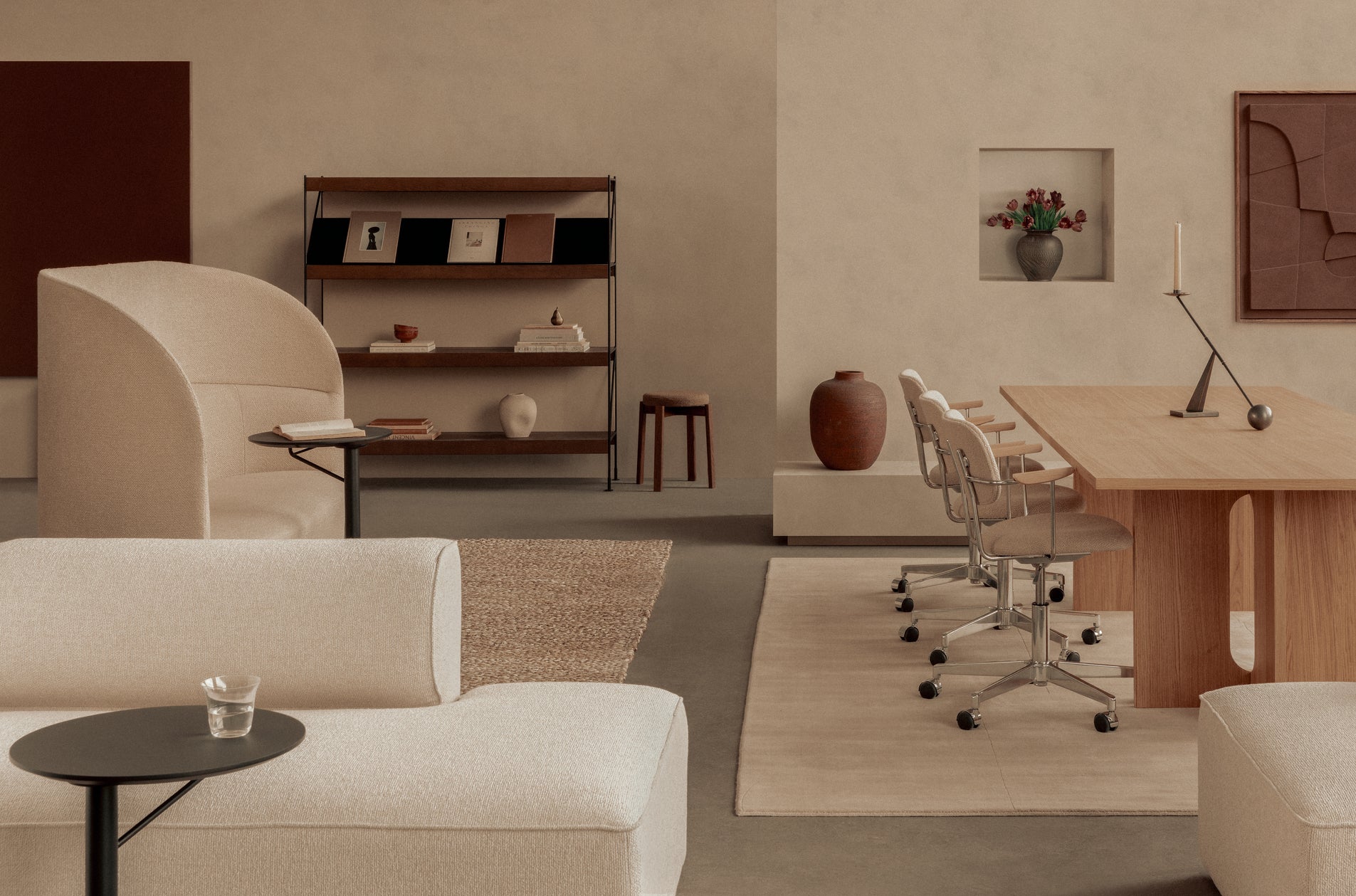 Kerzenhalter INTERCONNECT Edelstahl