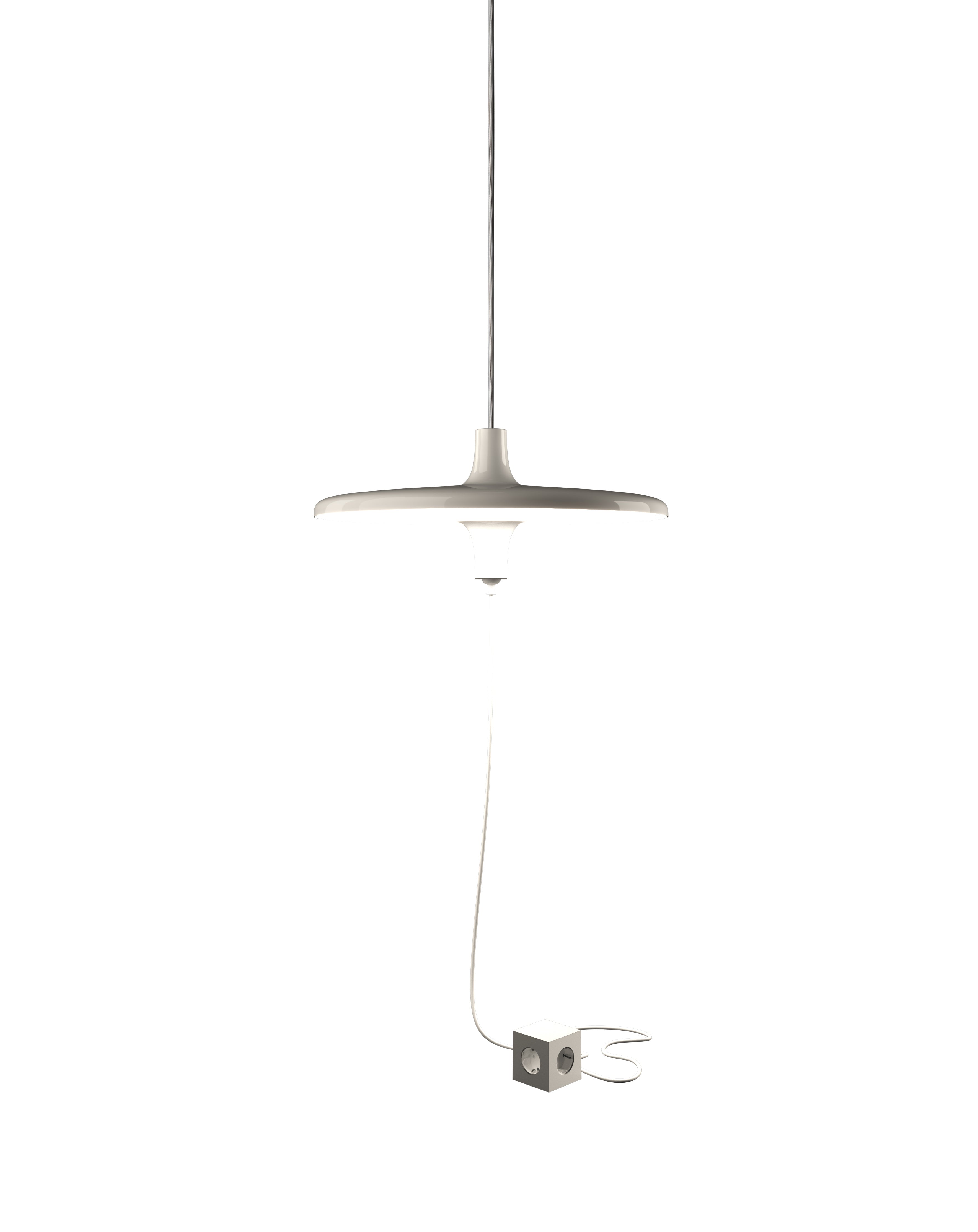 AVRO white pendant lamp