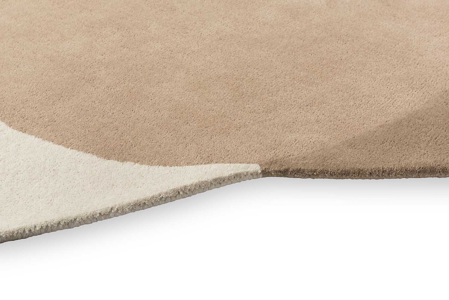 Oval rug ELEMENT ARP beige