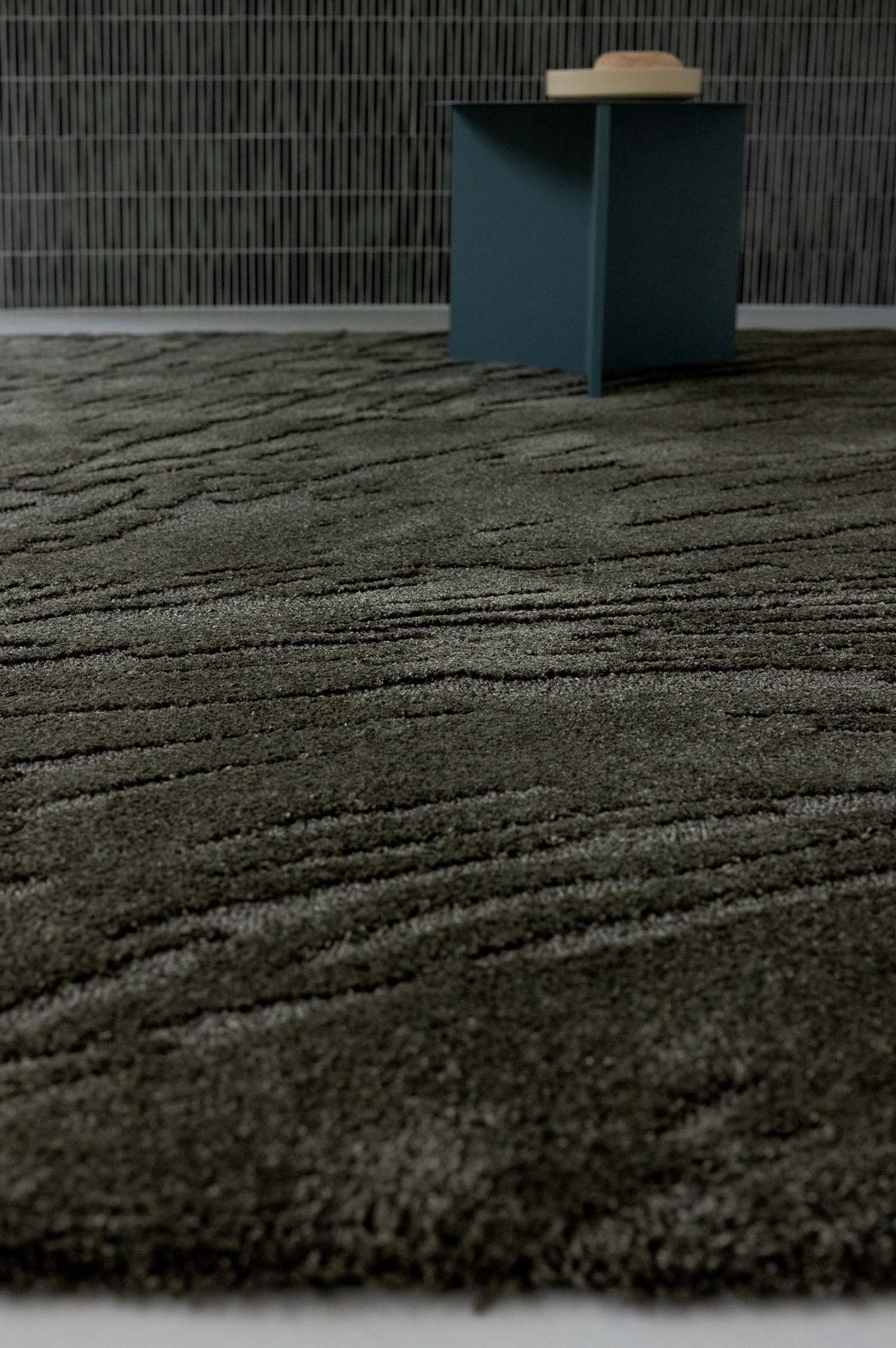 Twinet Shore Teppich dunkelgrün