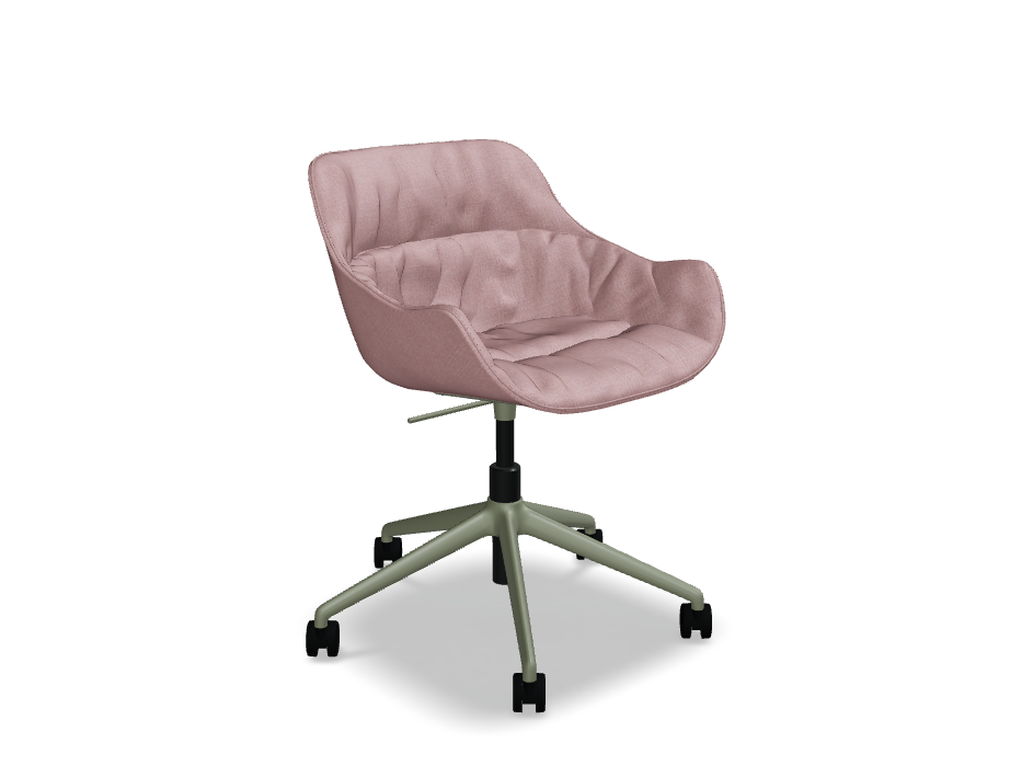 Baltic Soft Duo swivel chair adjustable base