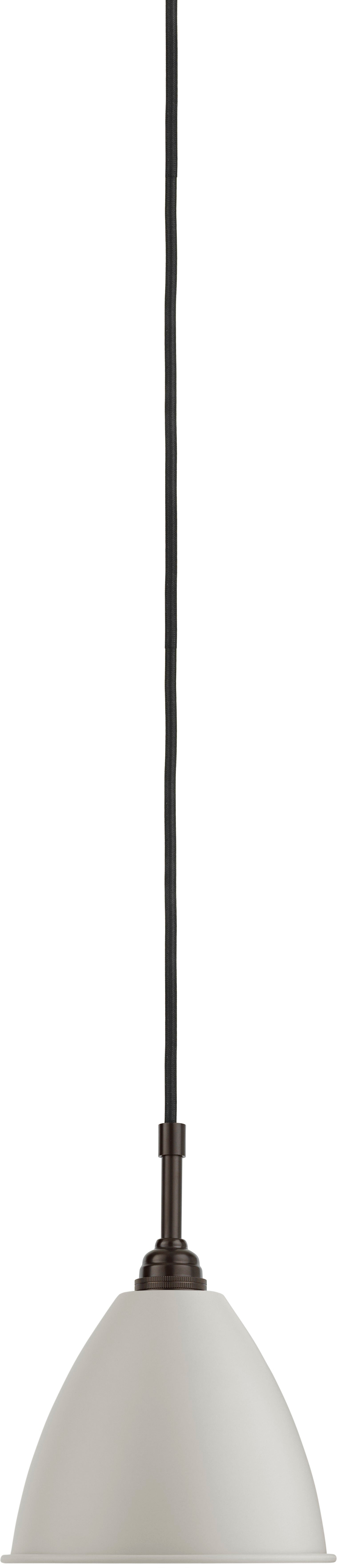 BESTLITE BL9 Black Pendant Lamp with Cream Shade