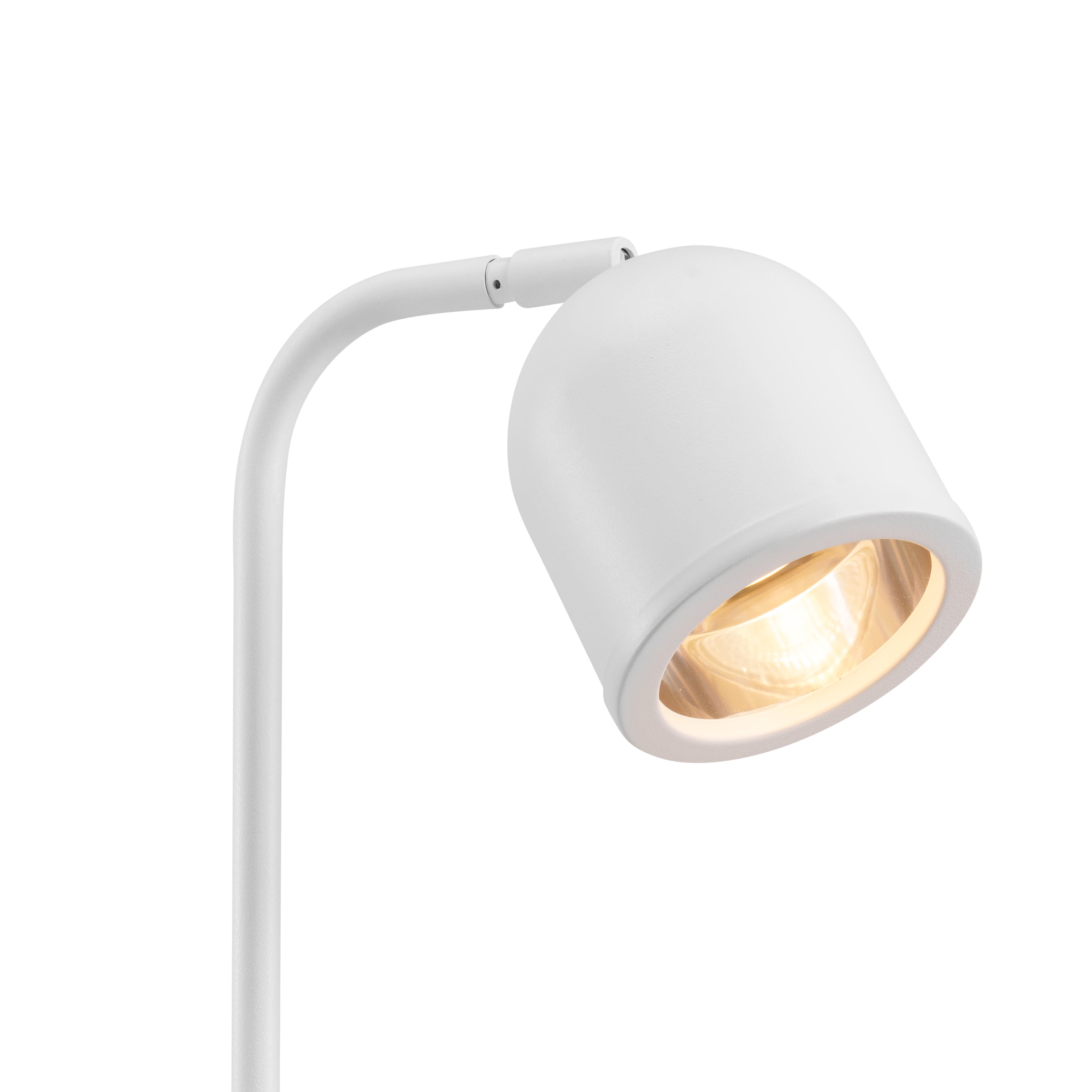 Schreibtischlampe BOTANICA WOOD weiß