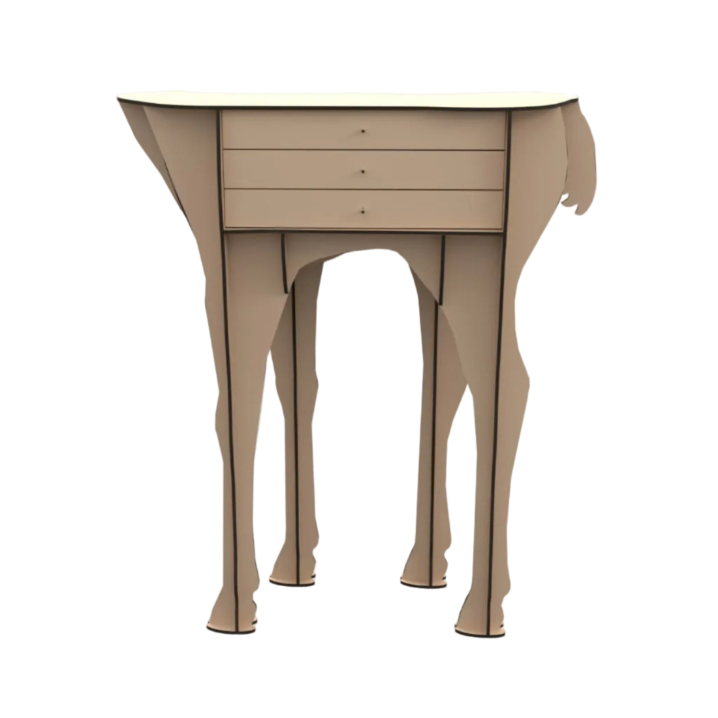 Konsolentisch BAMBI in Beige