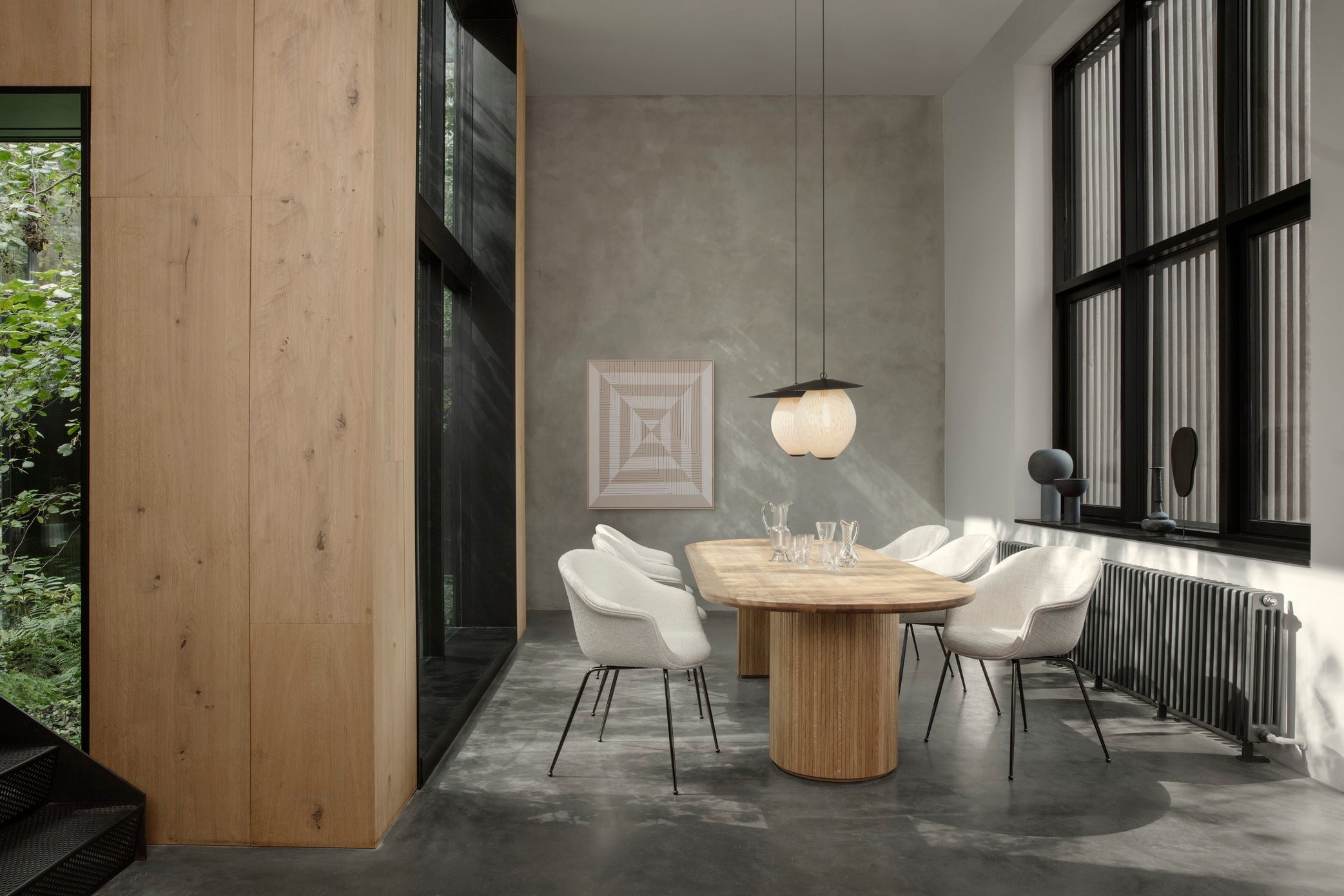 SATELLITE Hängeleuchte, blaugrau