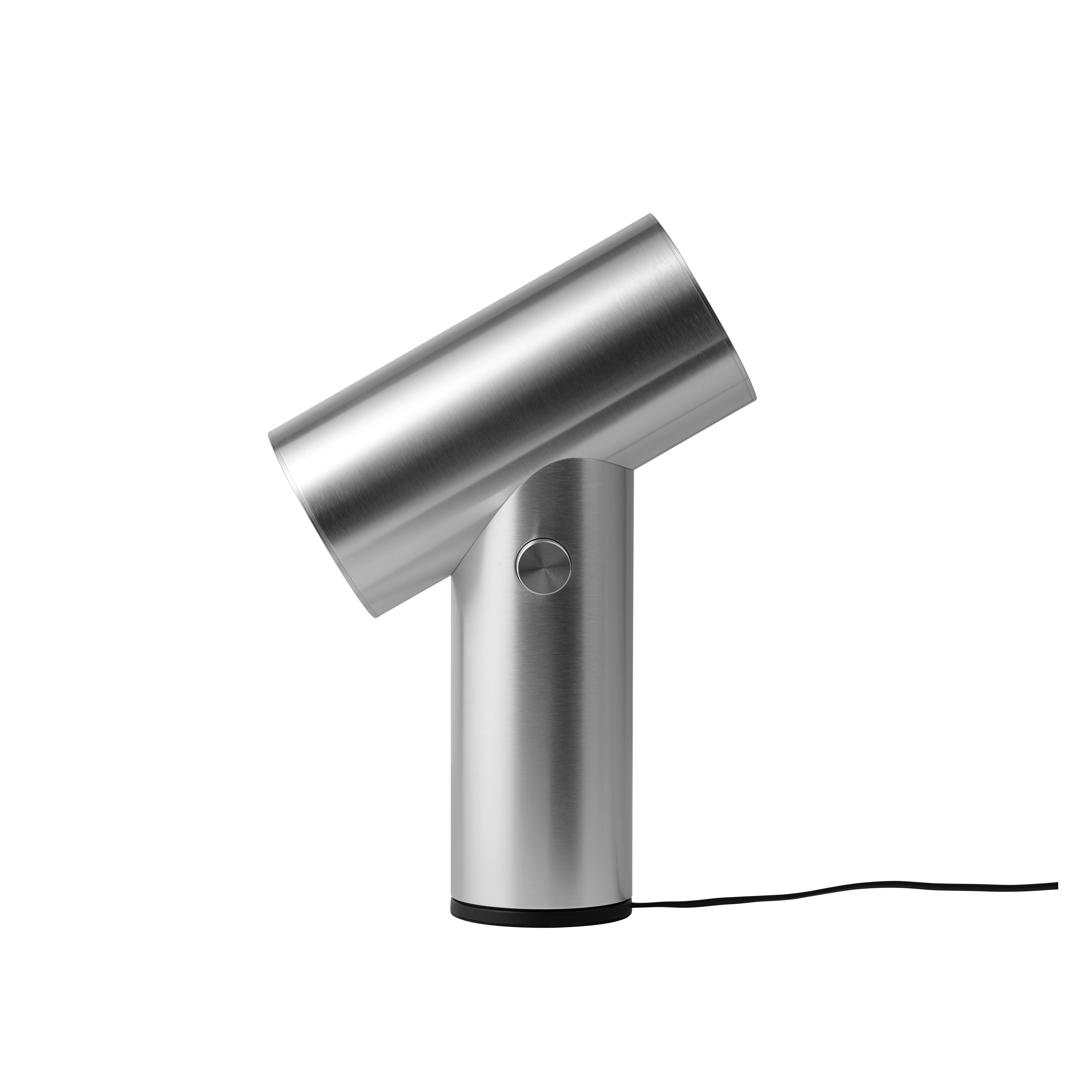 BEAM portable lamp polished aluminum