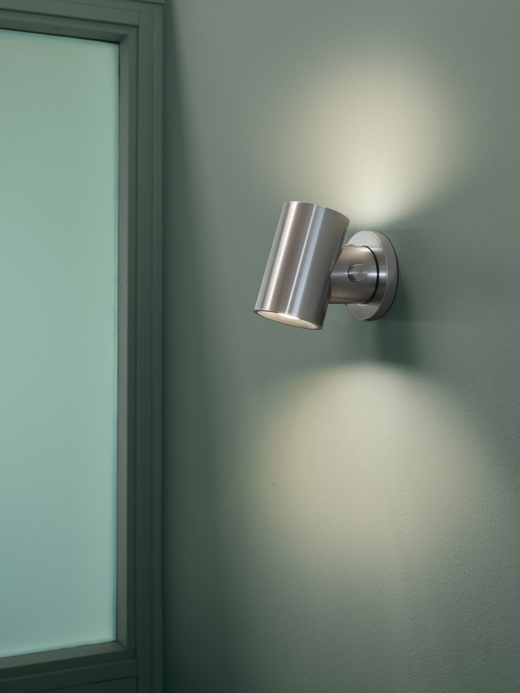 Lampa ścienna BEAM polerowane aluminium