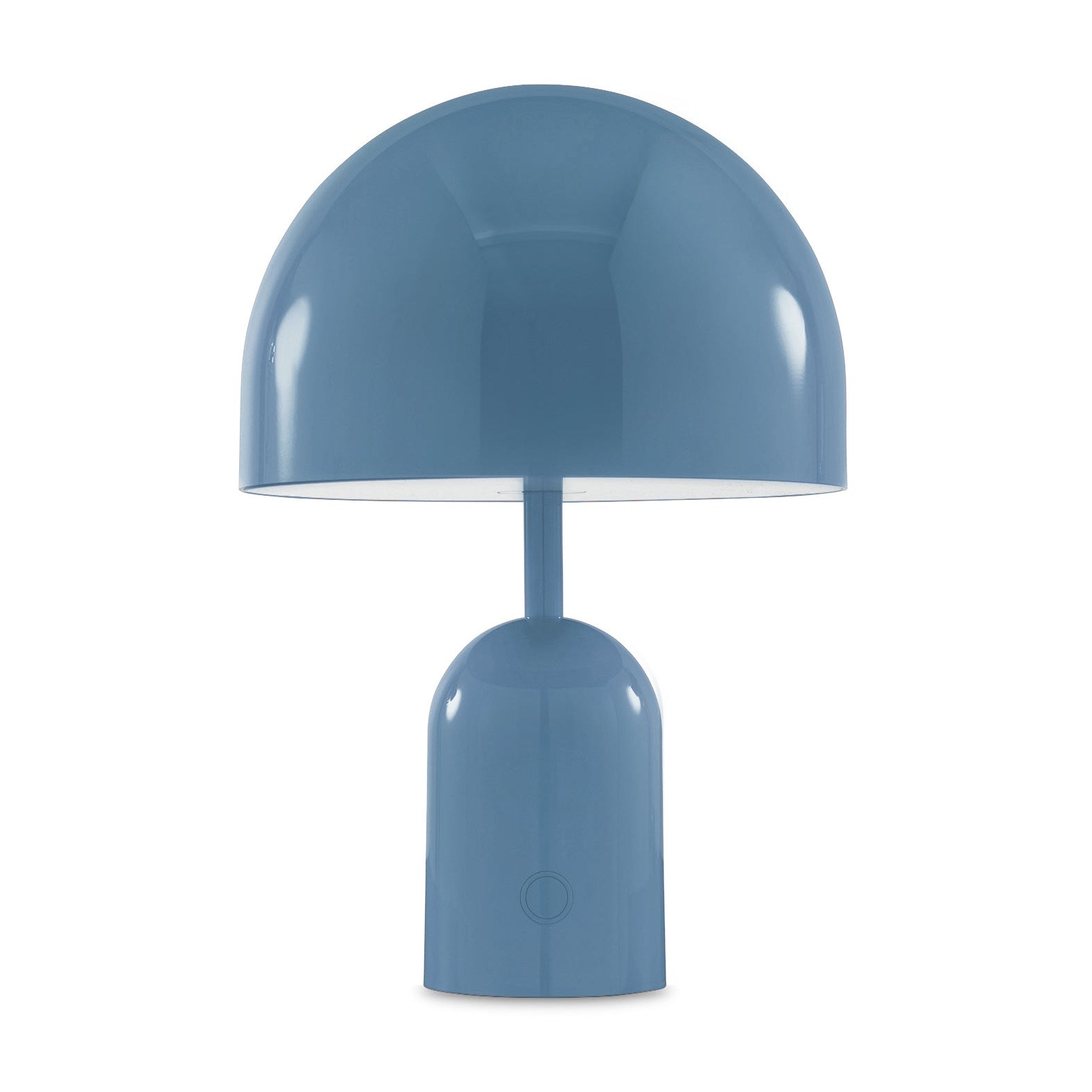 Tragbare Lampe BELL hellblau