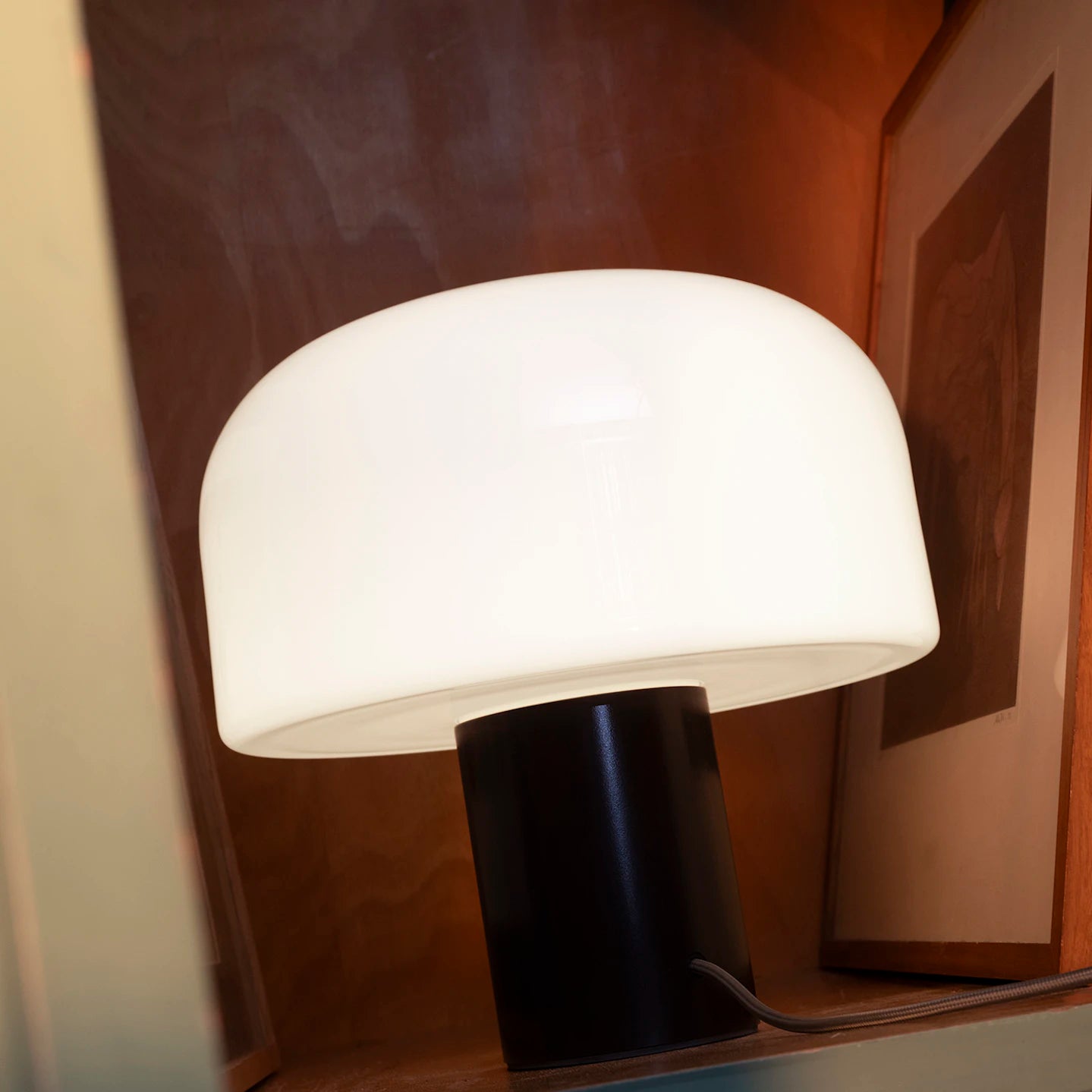 Tischlampe BELLHOP T braun