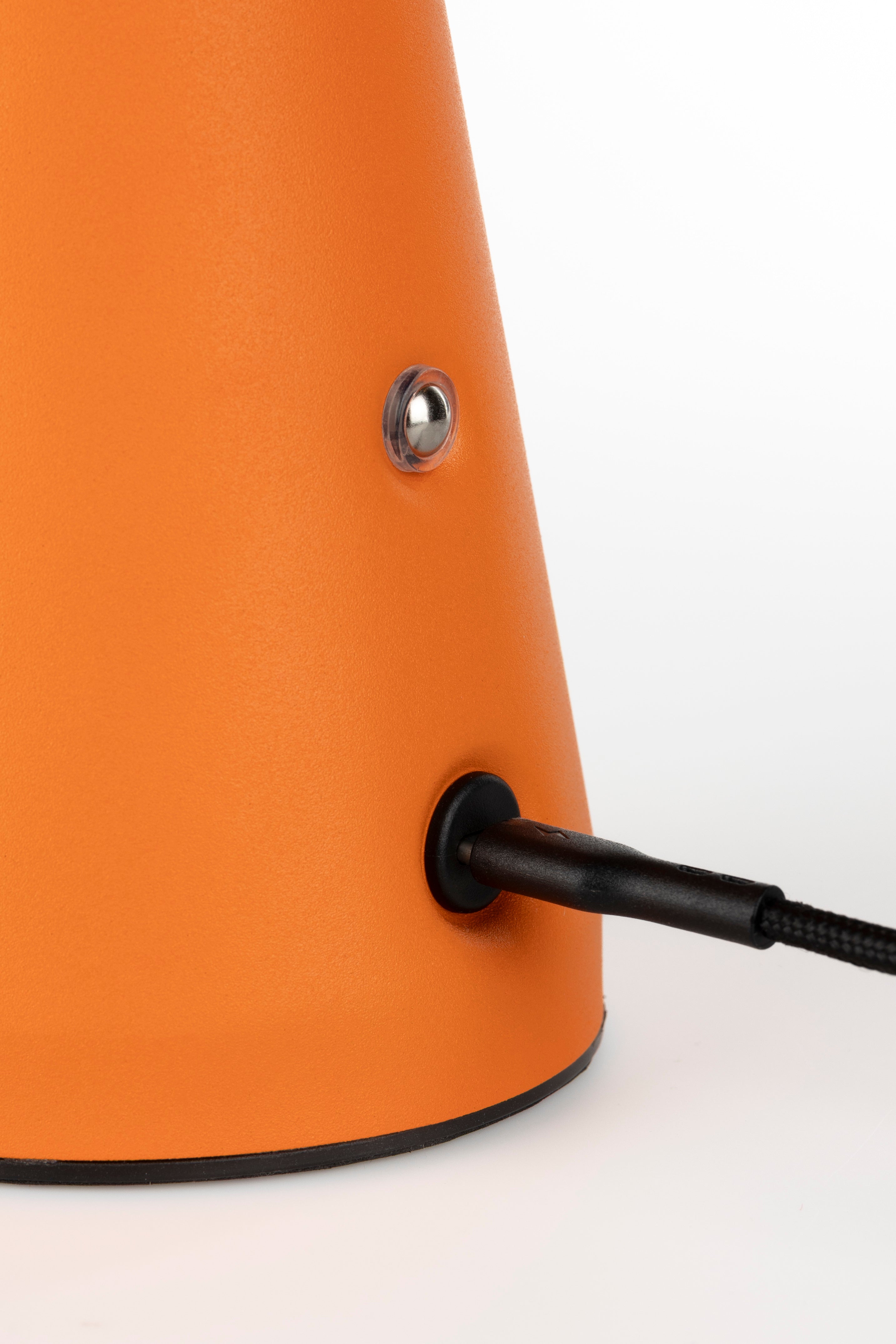Tragbare Lampe BELLO orange