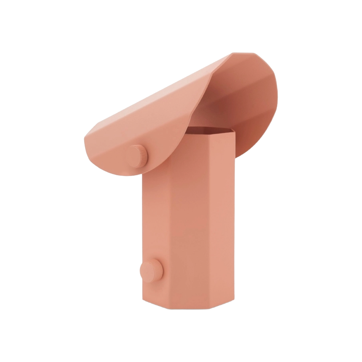 Tragbare Lampe APOLIN gebrochenes Rosa