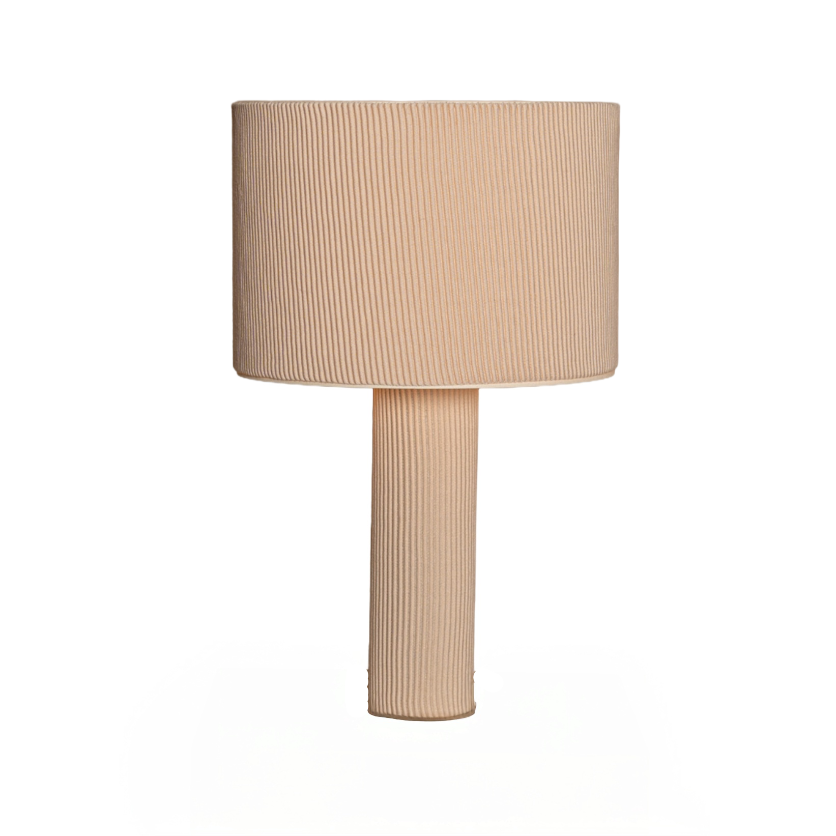 Tischlampe PYJAMA beige Wolle