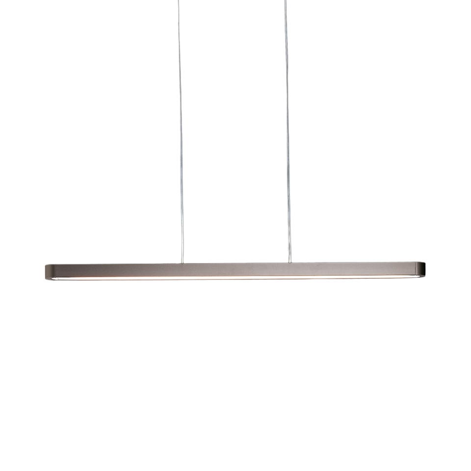 Silver pendant lamp TALO