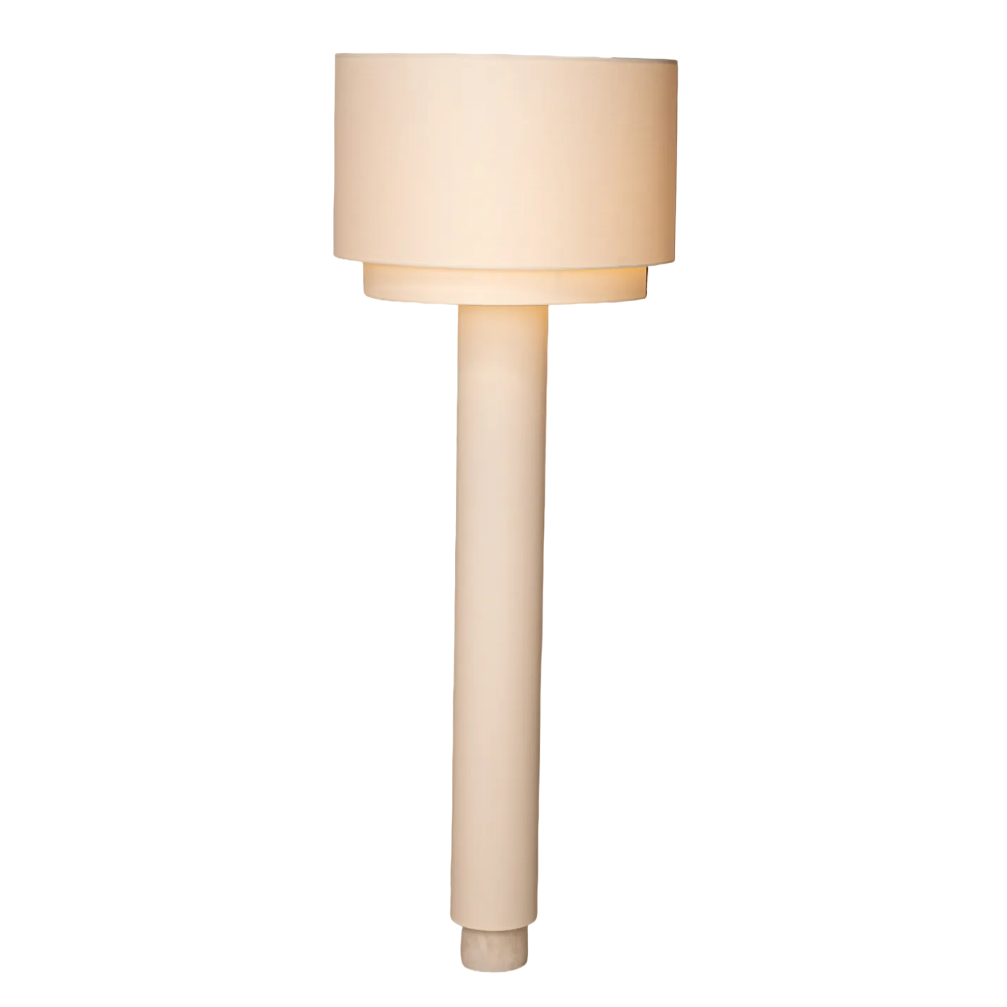 Stehlampe KOLUMNO weißer Alabaster