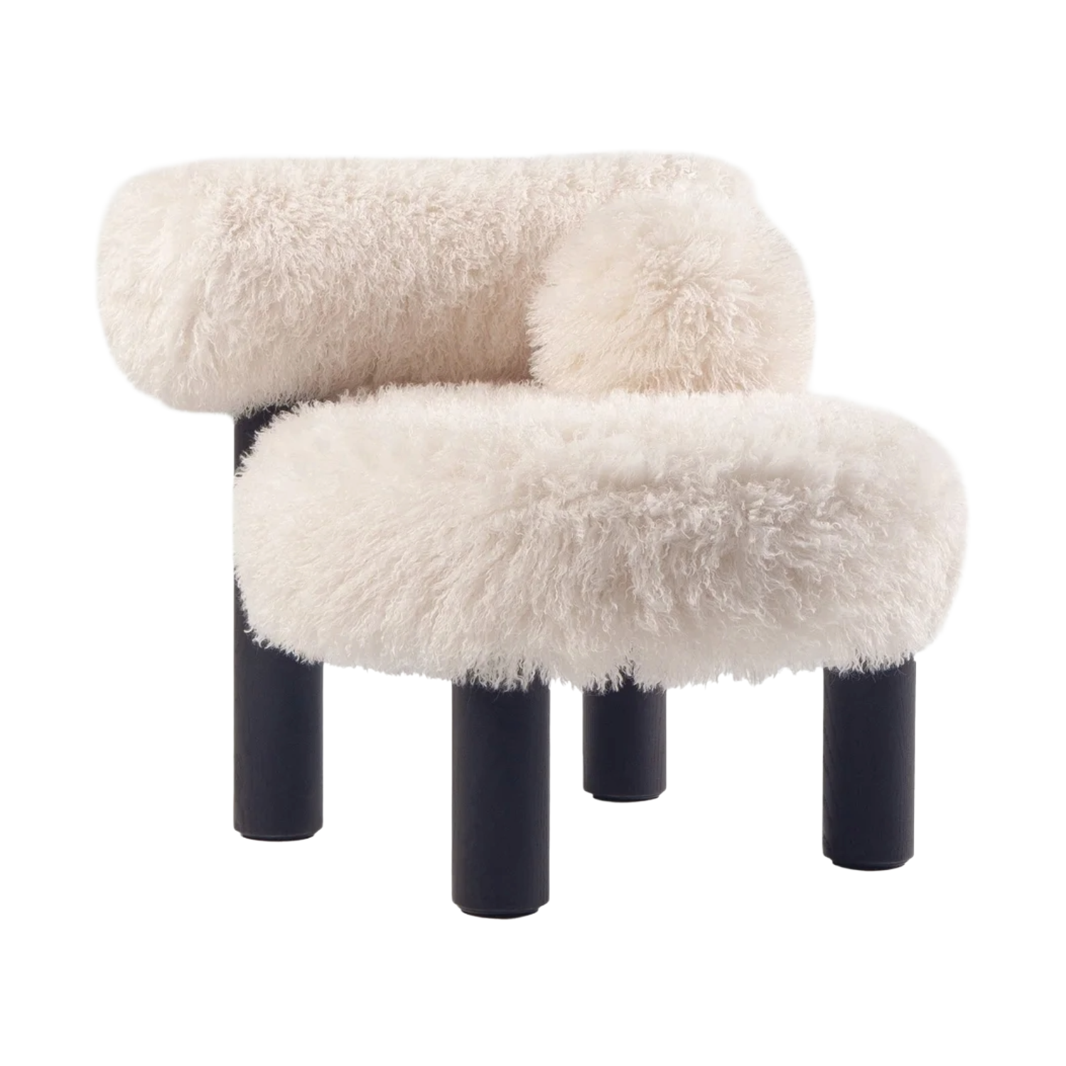Sessel GROPIUS CS2 - FLUFFY EDITION Kunstfell