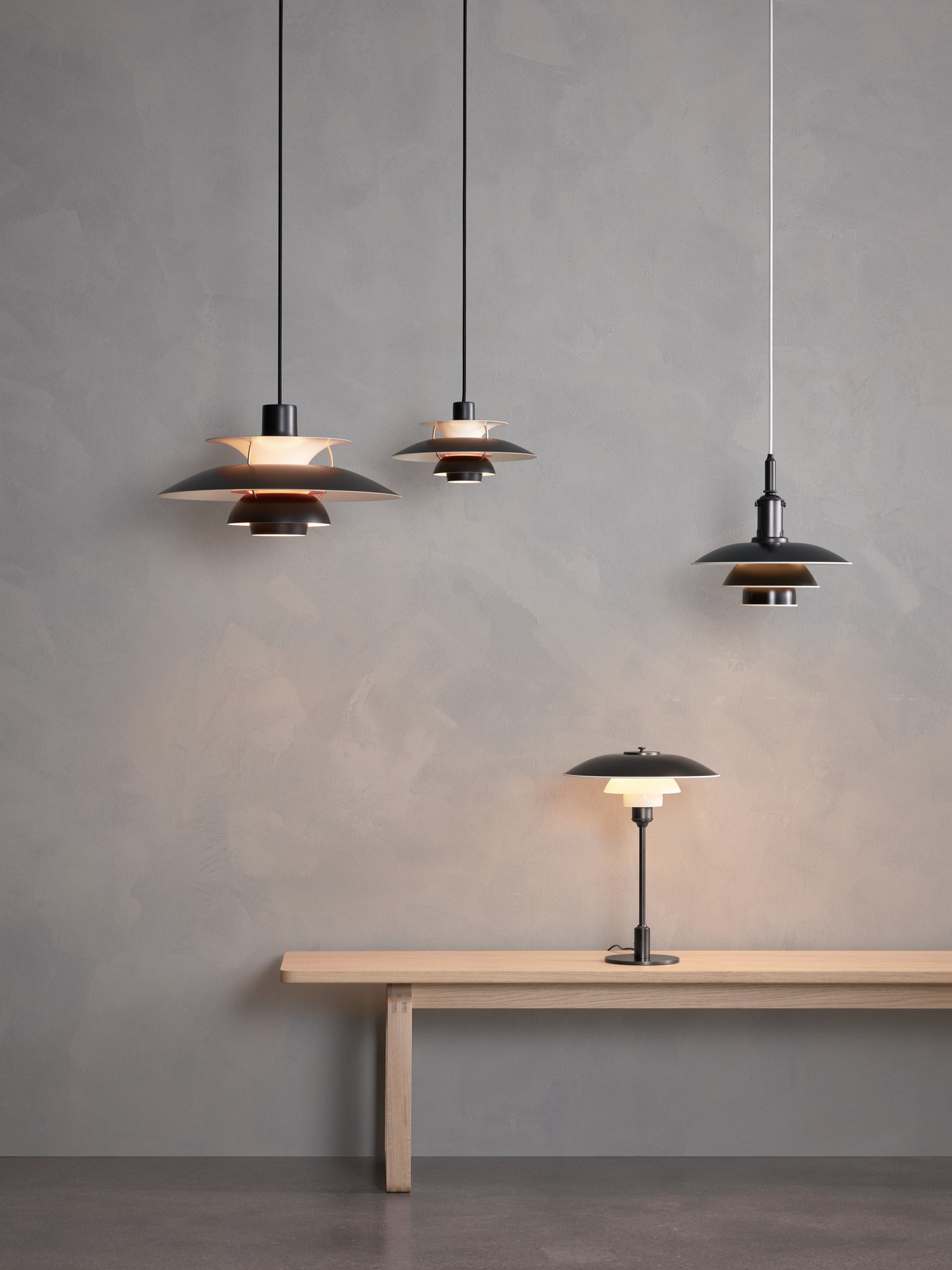 PH 5 Pendant Lamp Monochromatic Black
