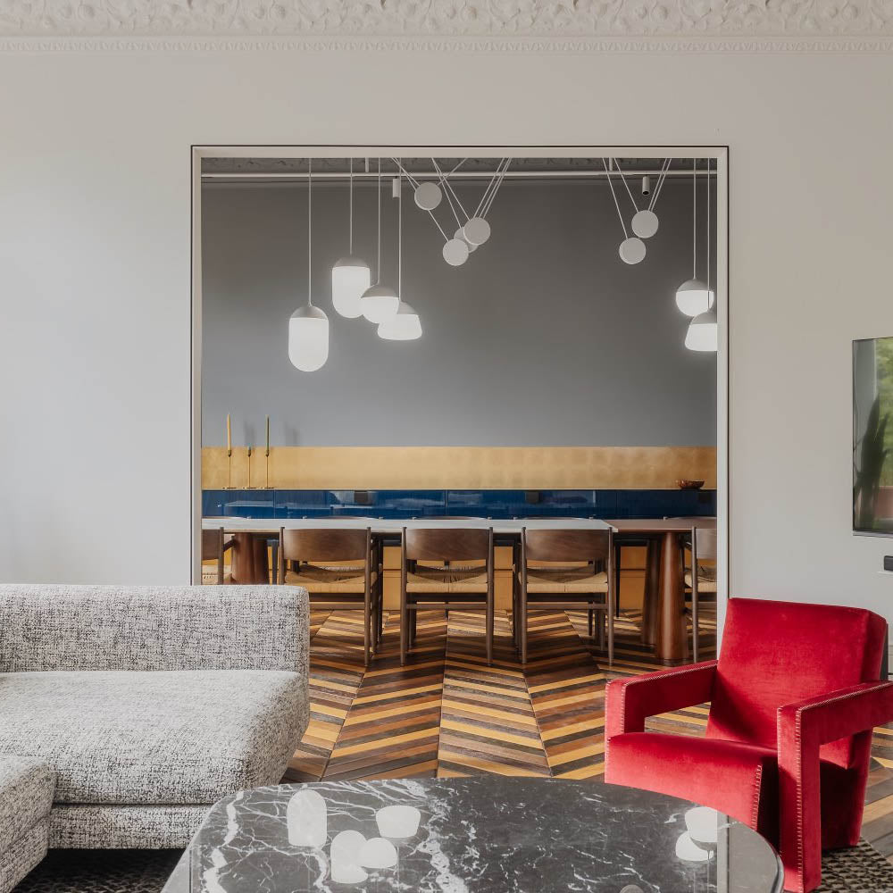 PLANETS pendant lamp matte glass