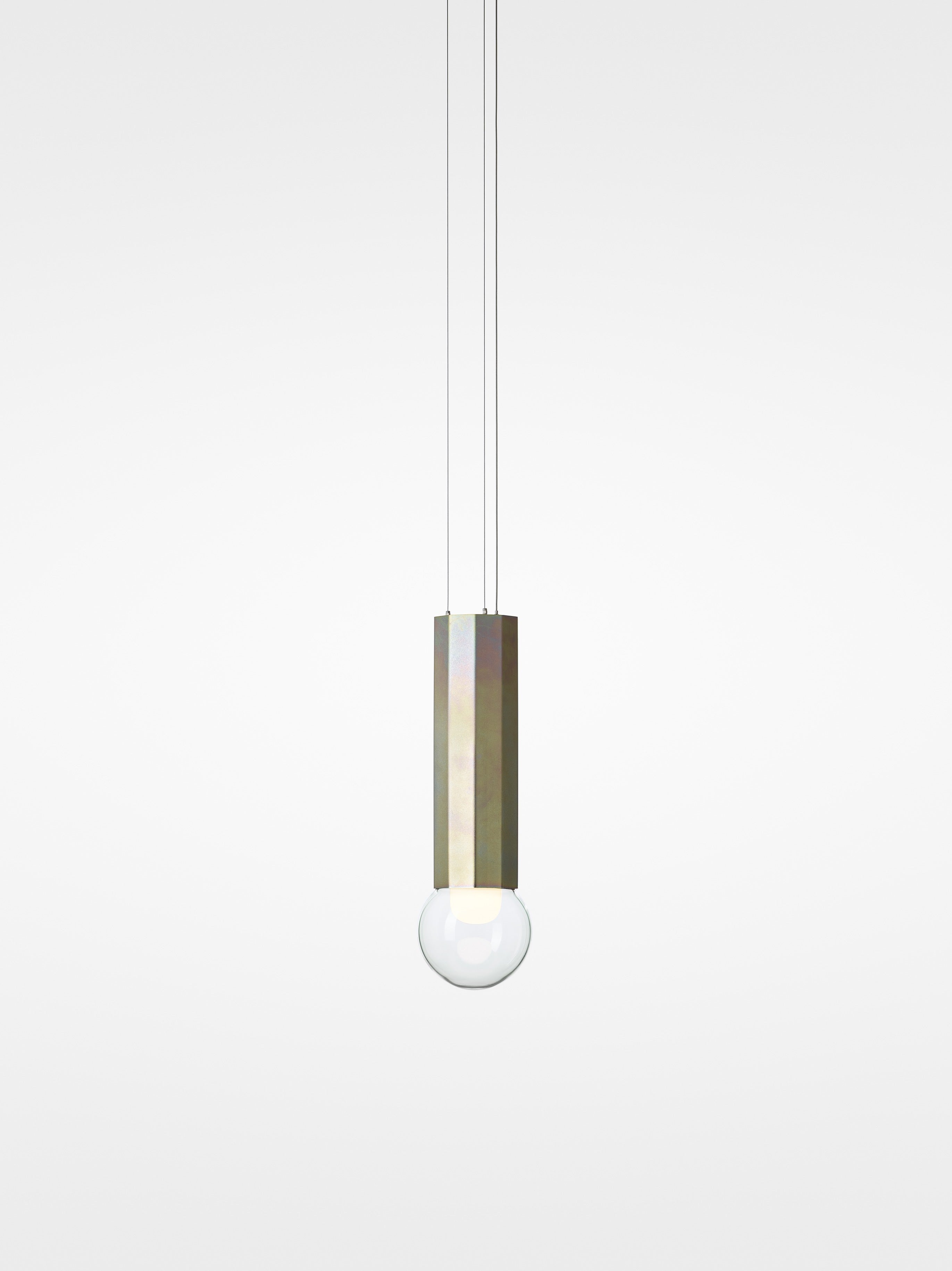 Prisma -Metall -Leuchte -Leuchten -Lampe