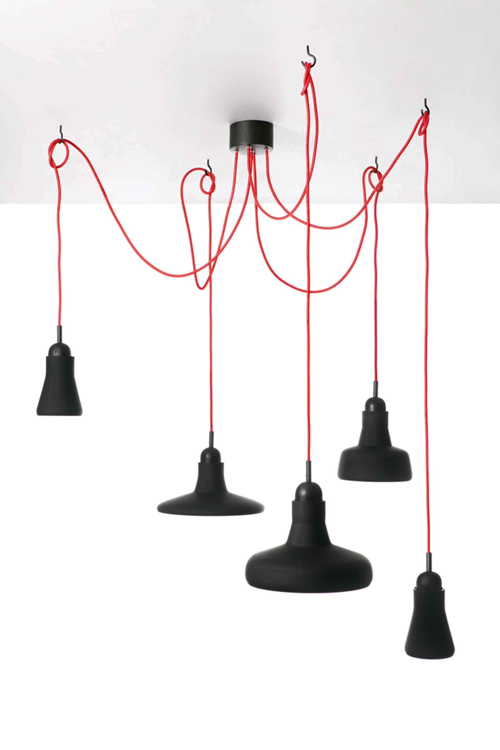 Schattenlampe Hanging Lampe - freies Glas einstellen