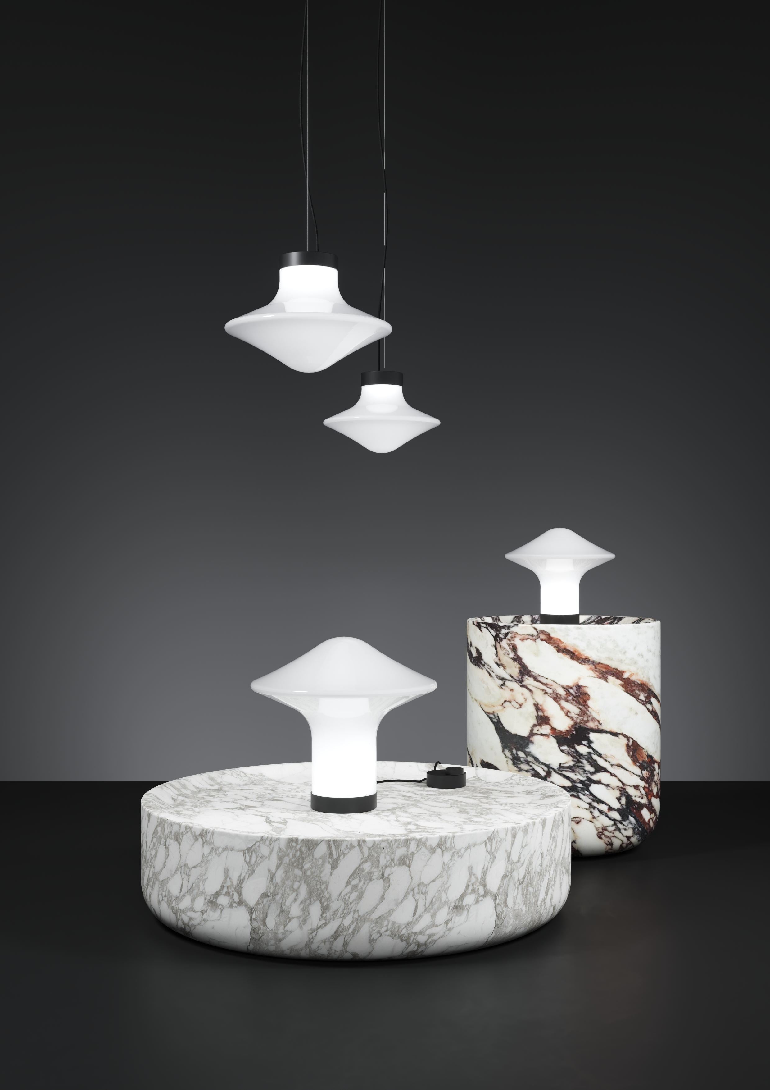 Trottol hängende Lampe aufblasbares Glas