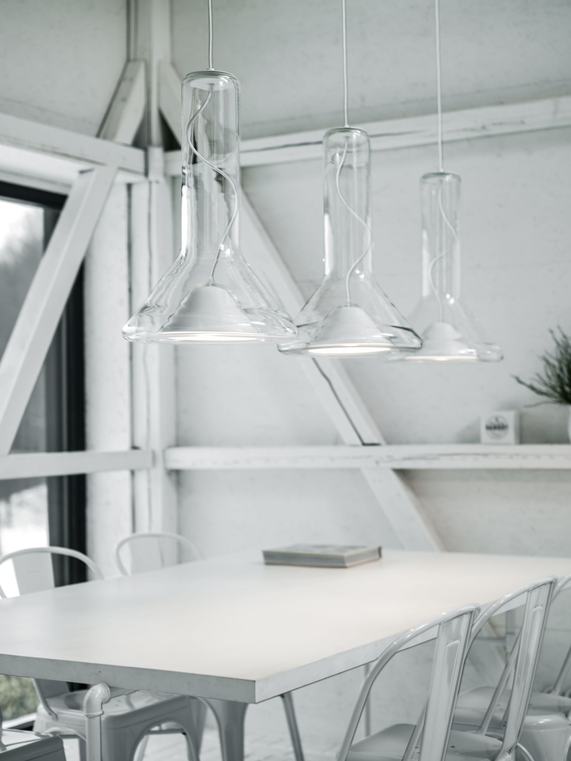Hängende Lampenpfeife aufblasbares Glas