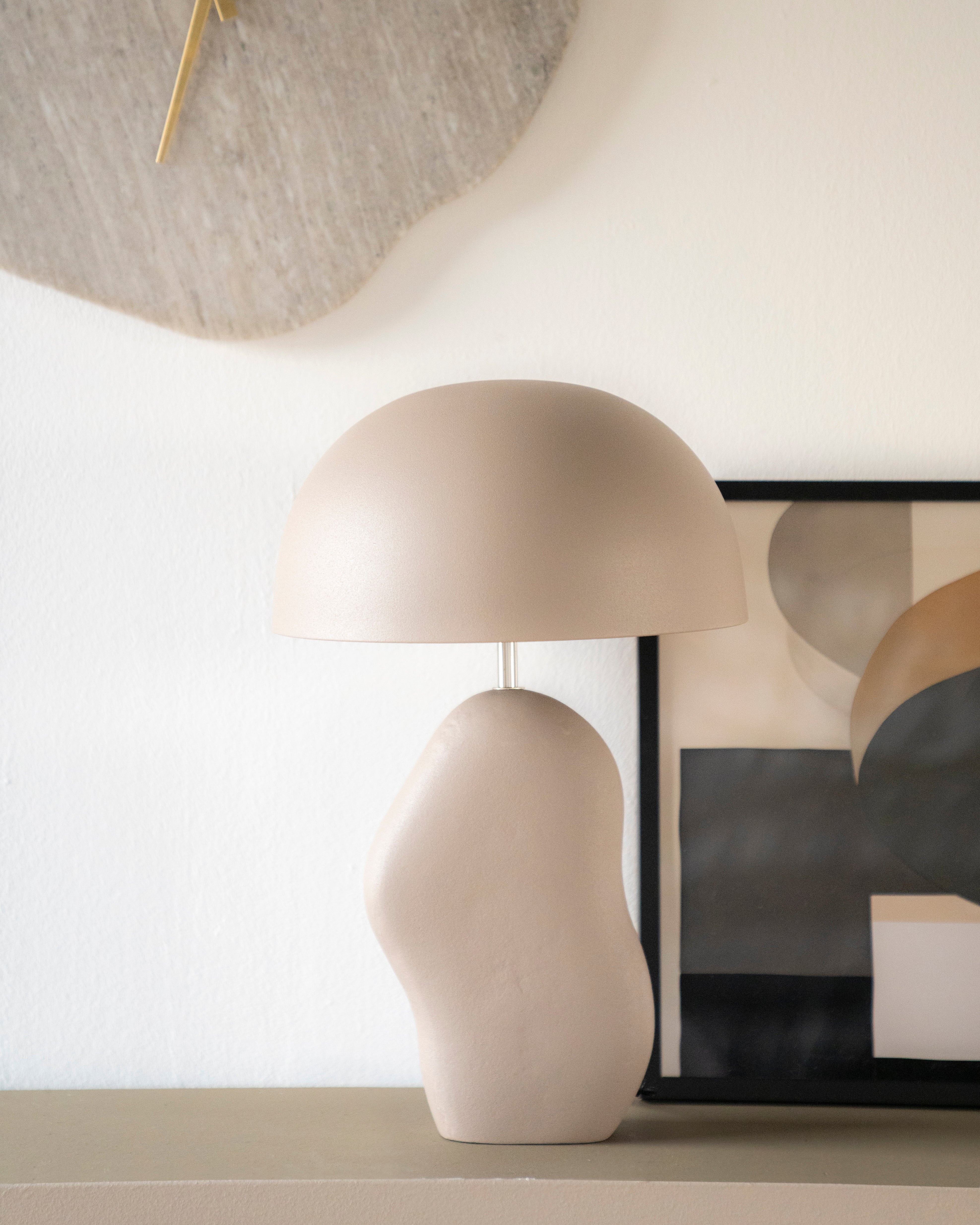 AIZU beige table lamp
