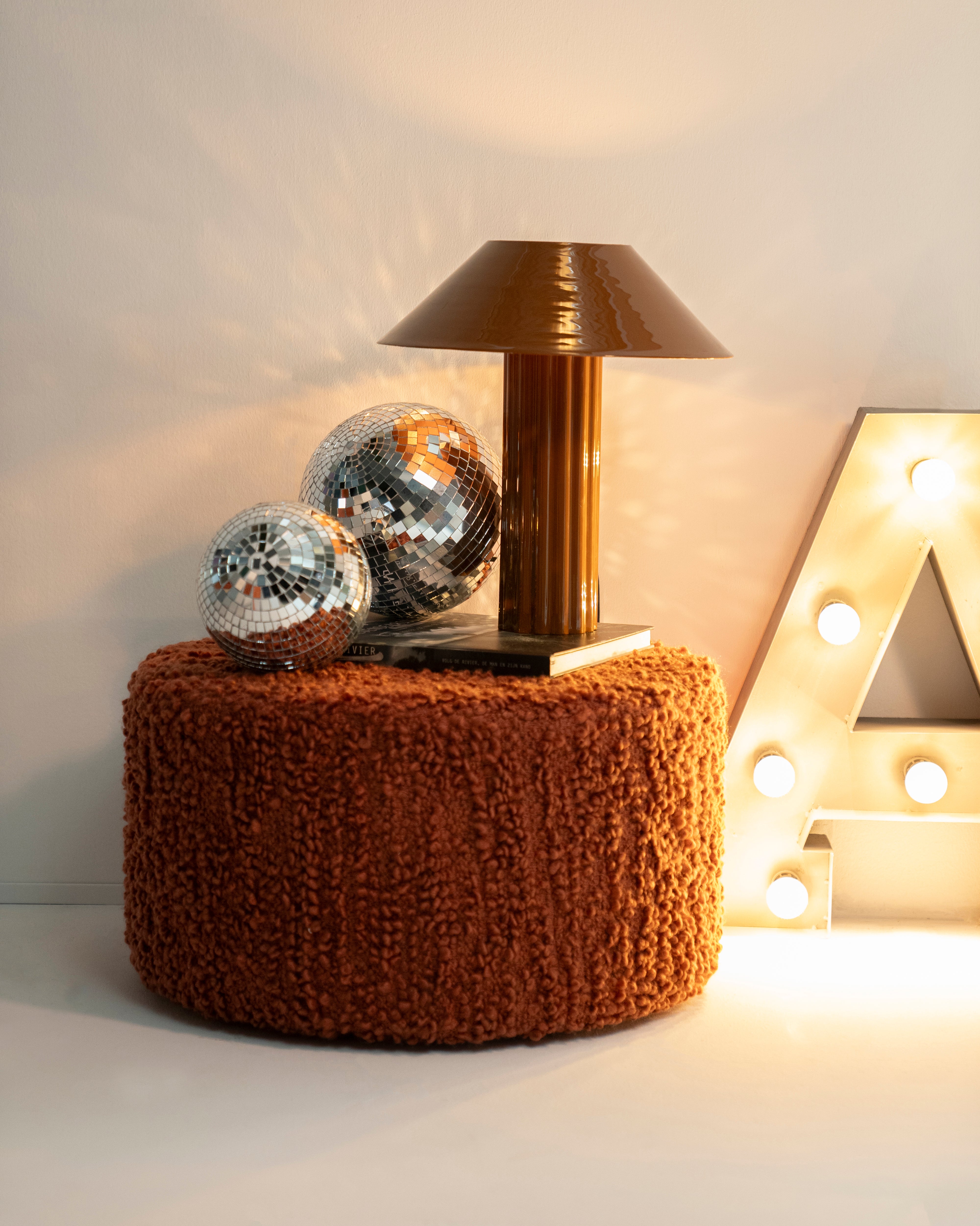 PALLAS mustard table lamp