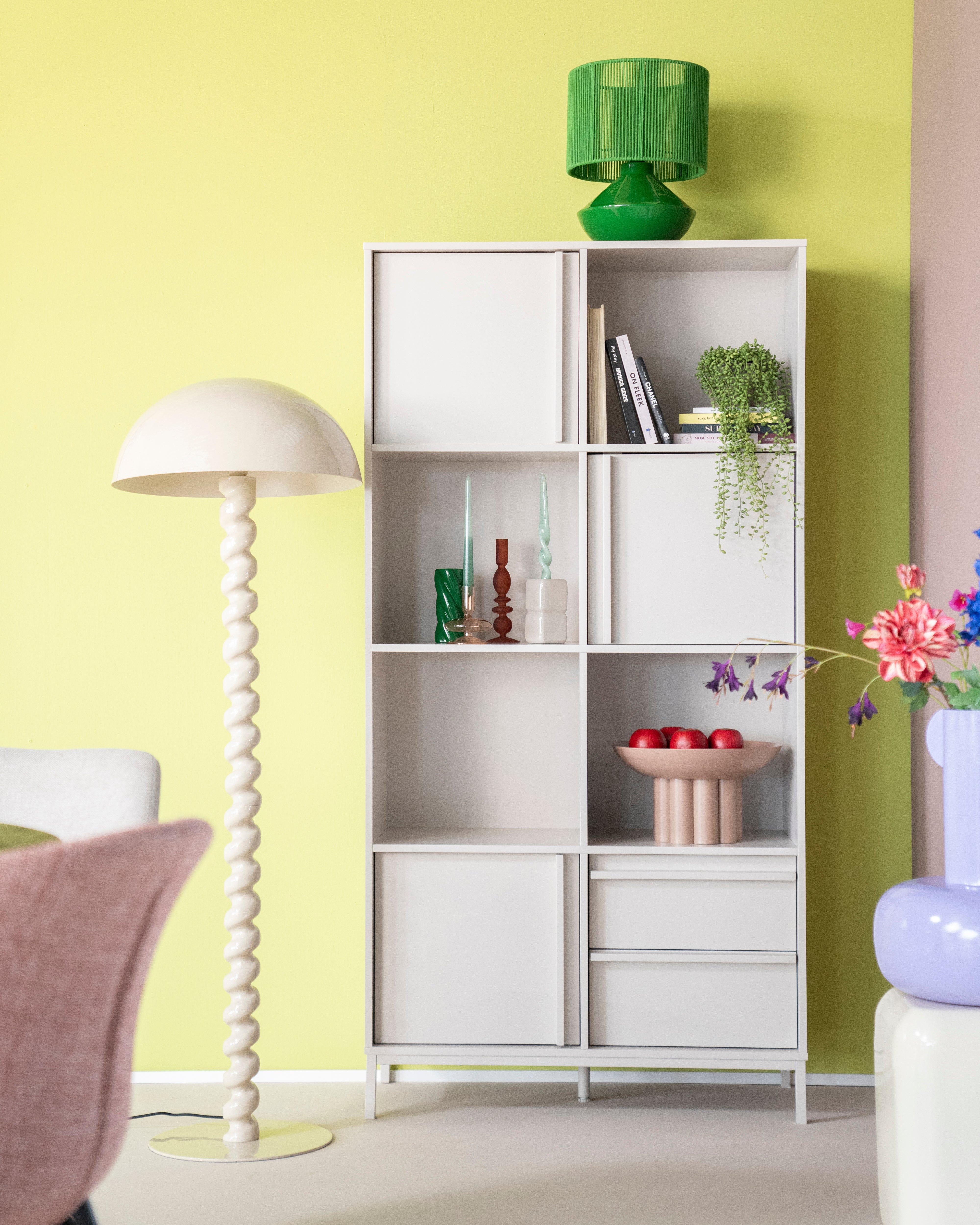 LUOX floor lamp beige