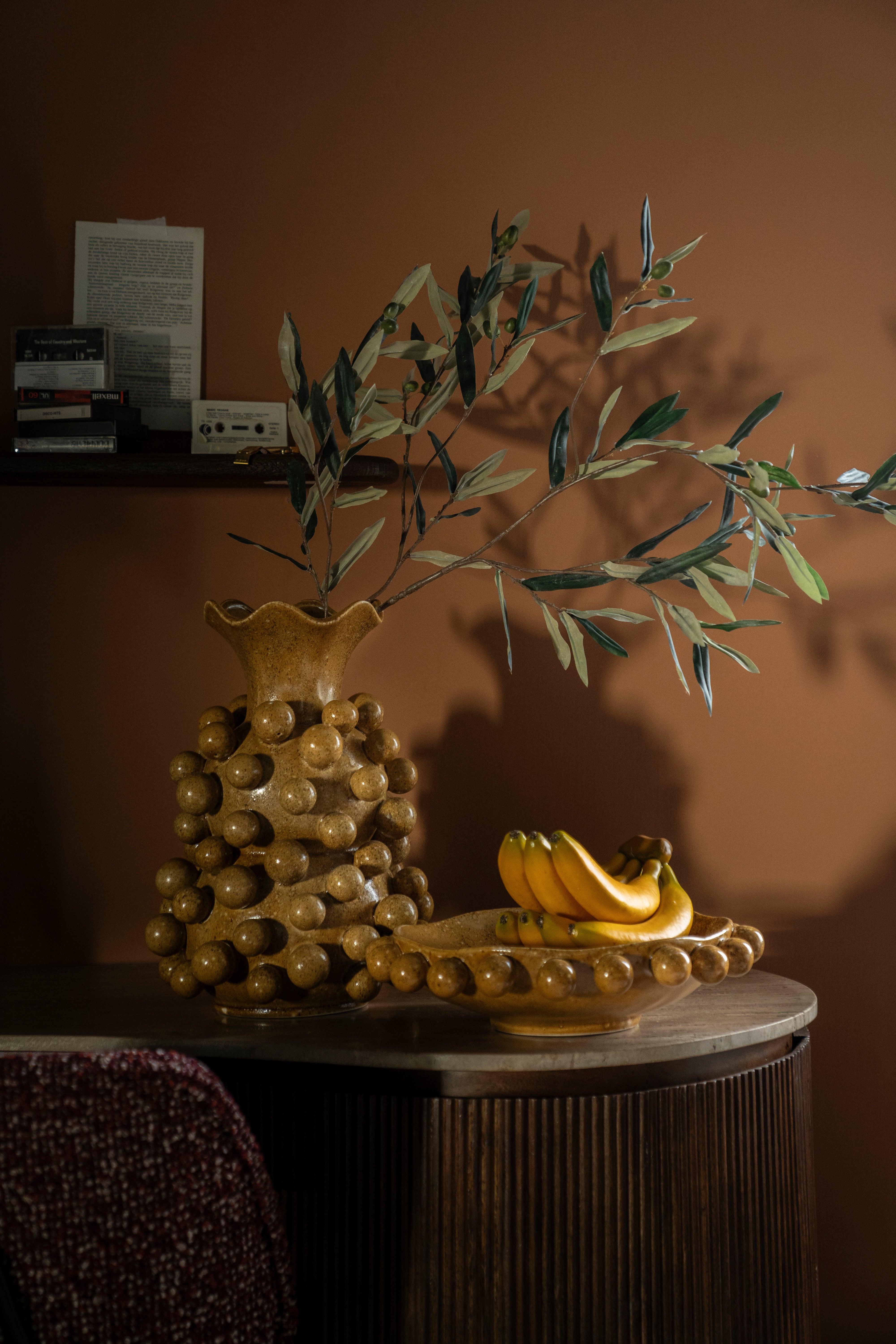 VIRO mustard vase